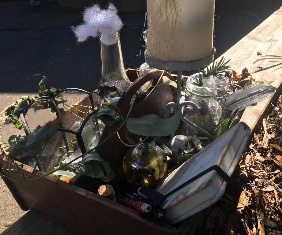 Glass Apothecary Display