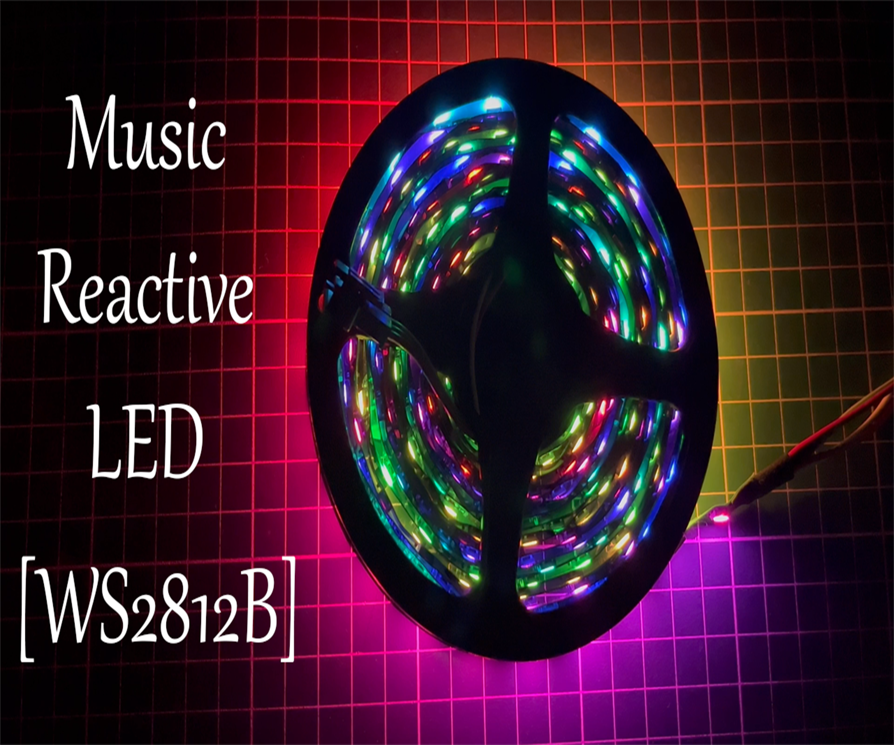 Make Your Own Music Reactive LED Lights to Enhance Your Music Experience.