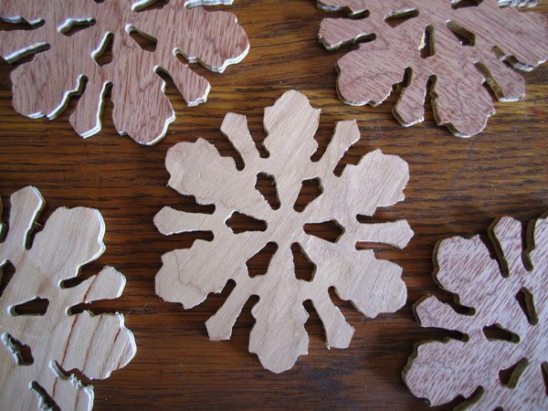 Snowflake Coasters