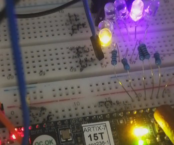 VHDL- VIVADO-  Playing Aroud With the Block Design - Artix 7 15t Cpg236-1