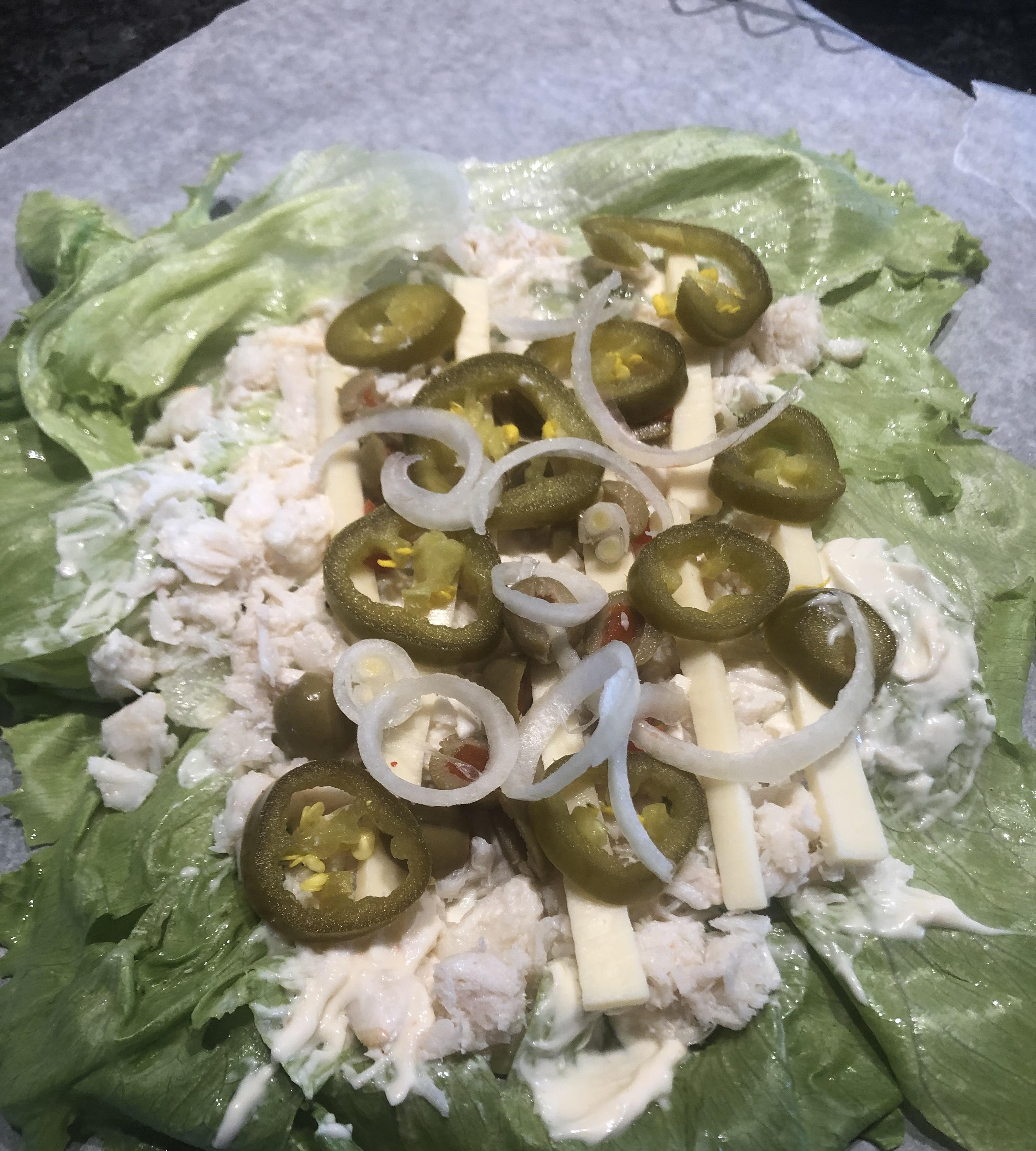 Crabby Lettuce Wrap