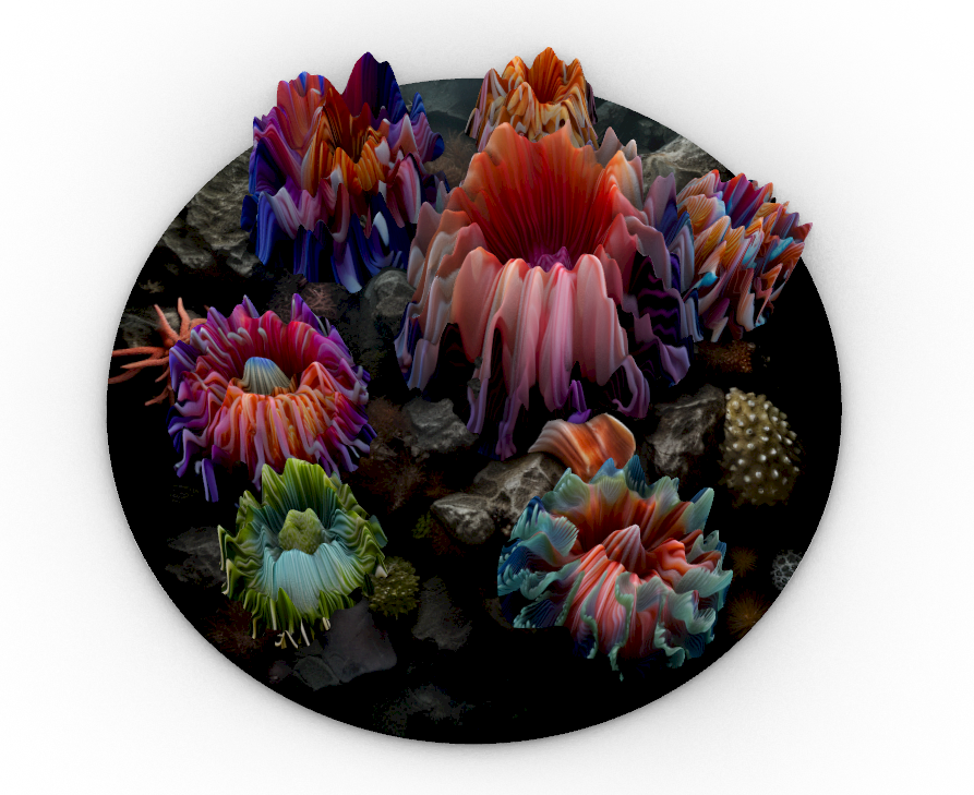 Ocean Beauty: 3D Printing Sea Anemone Decor for Versatile Applications