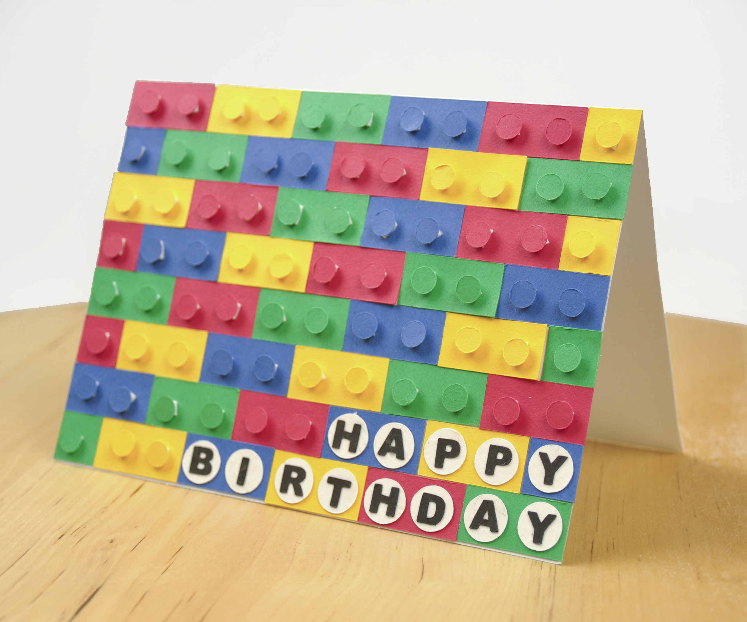 3D LEGO Card