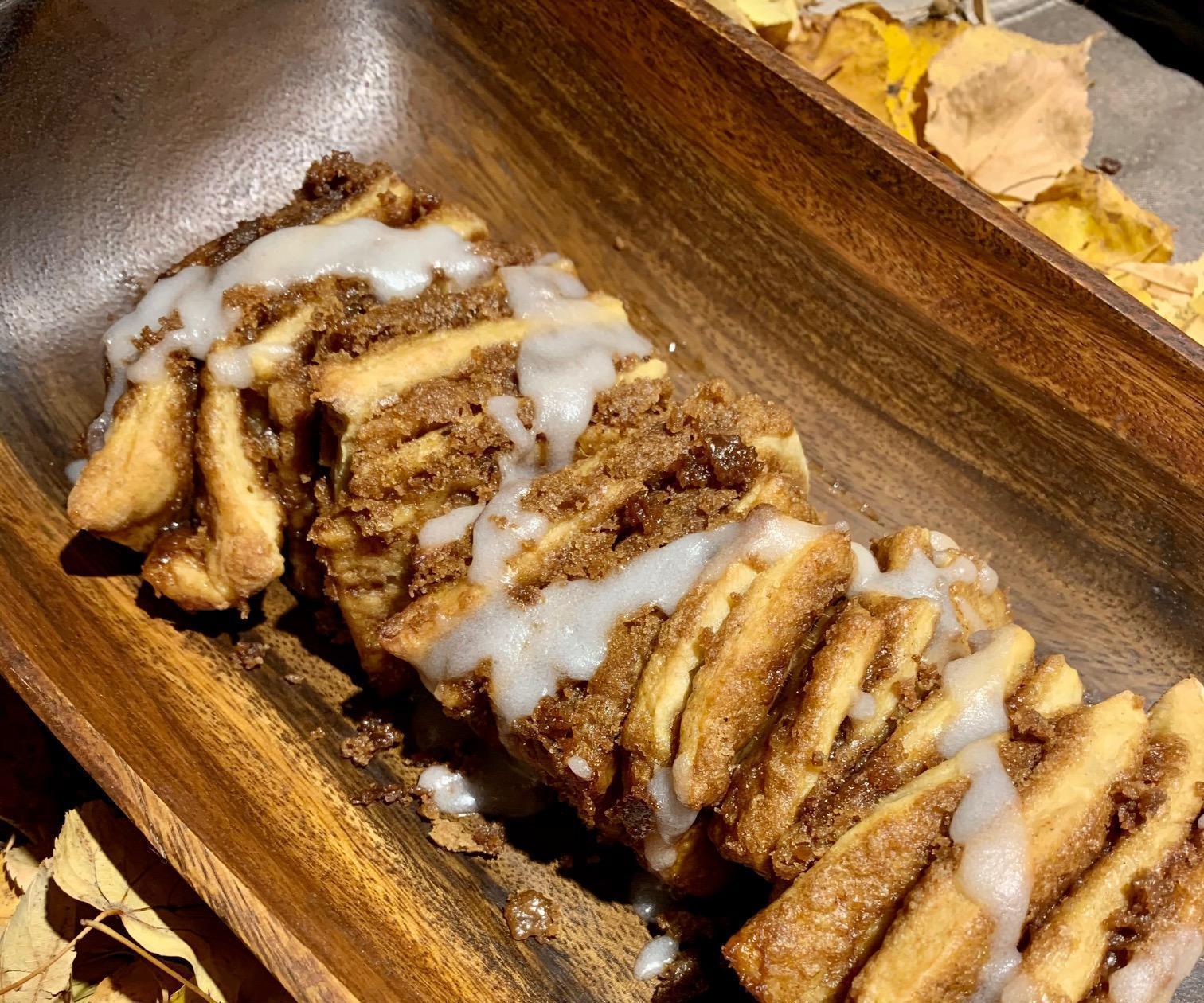 Pumpkin Cinnamon Pull-Apart Bread Recipe