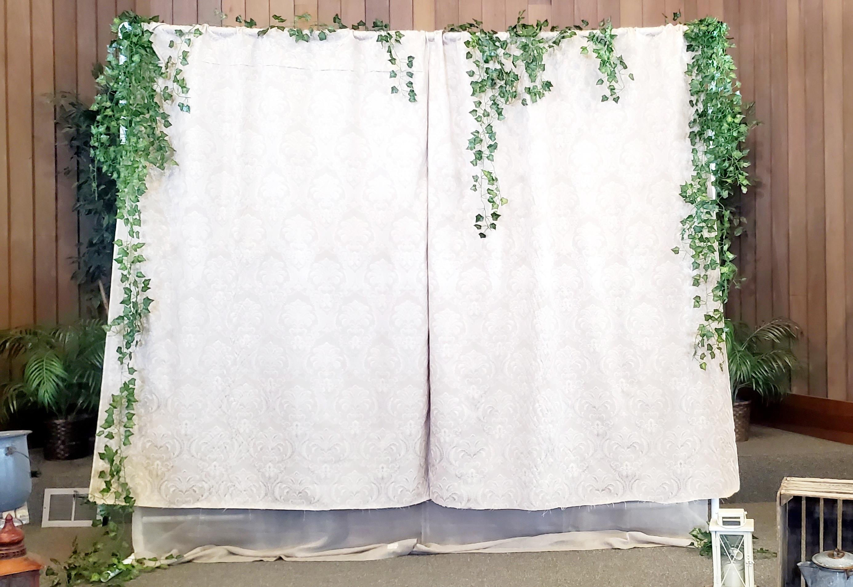 DIY PVC Backdrop