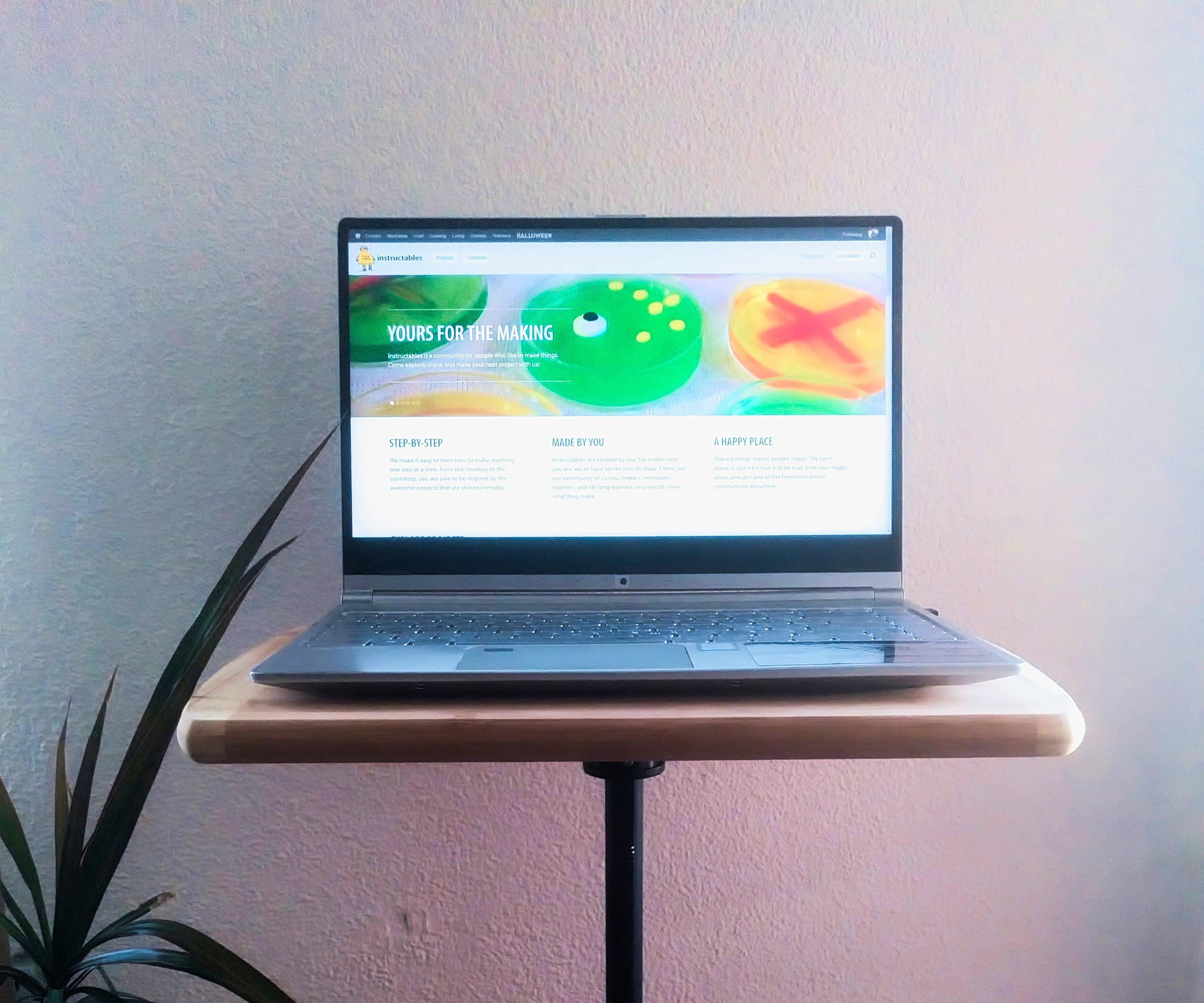 Multifunctional Mini Lift Table From Cheap Tripod