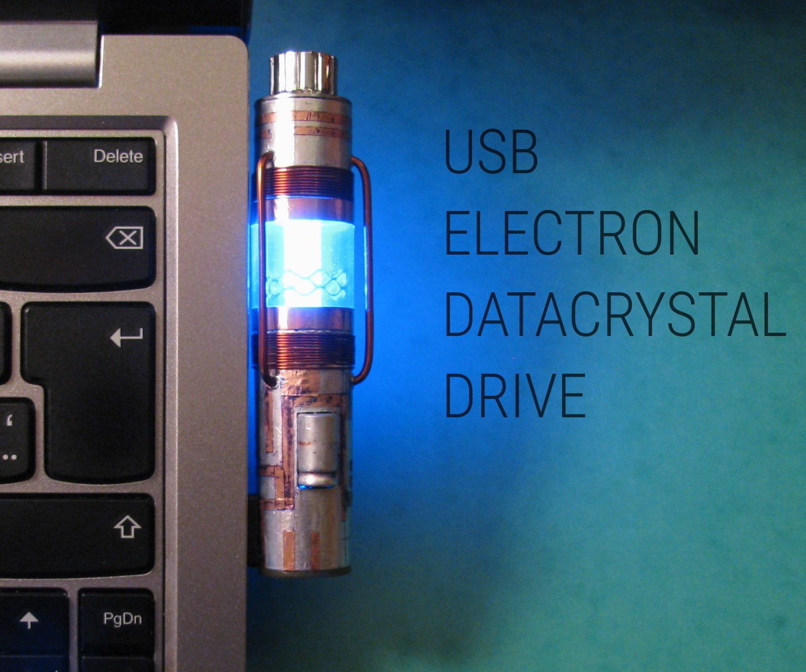 Retro-Futuristic USB Drive