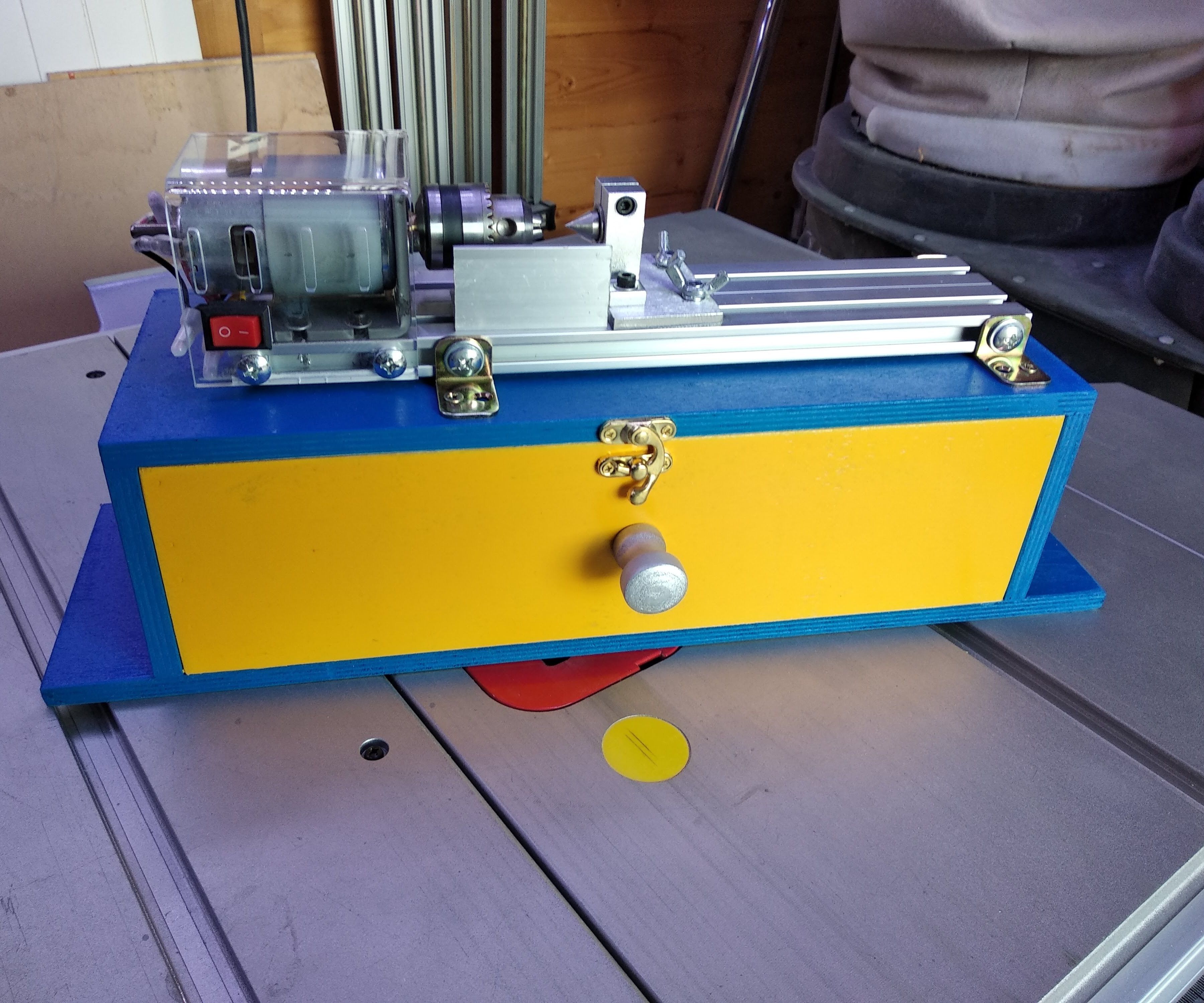 Micro Wood Lathe Accessory Box