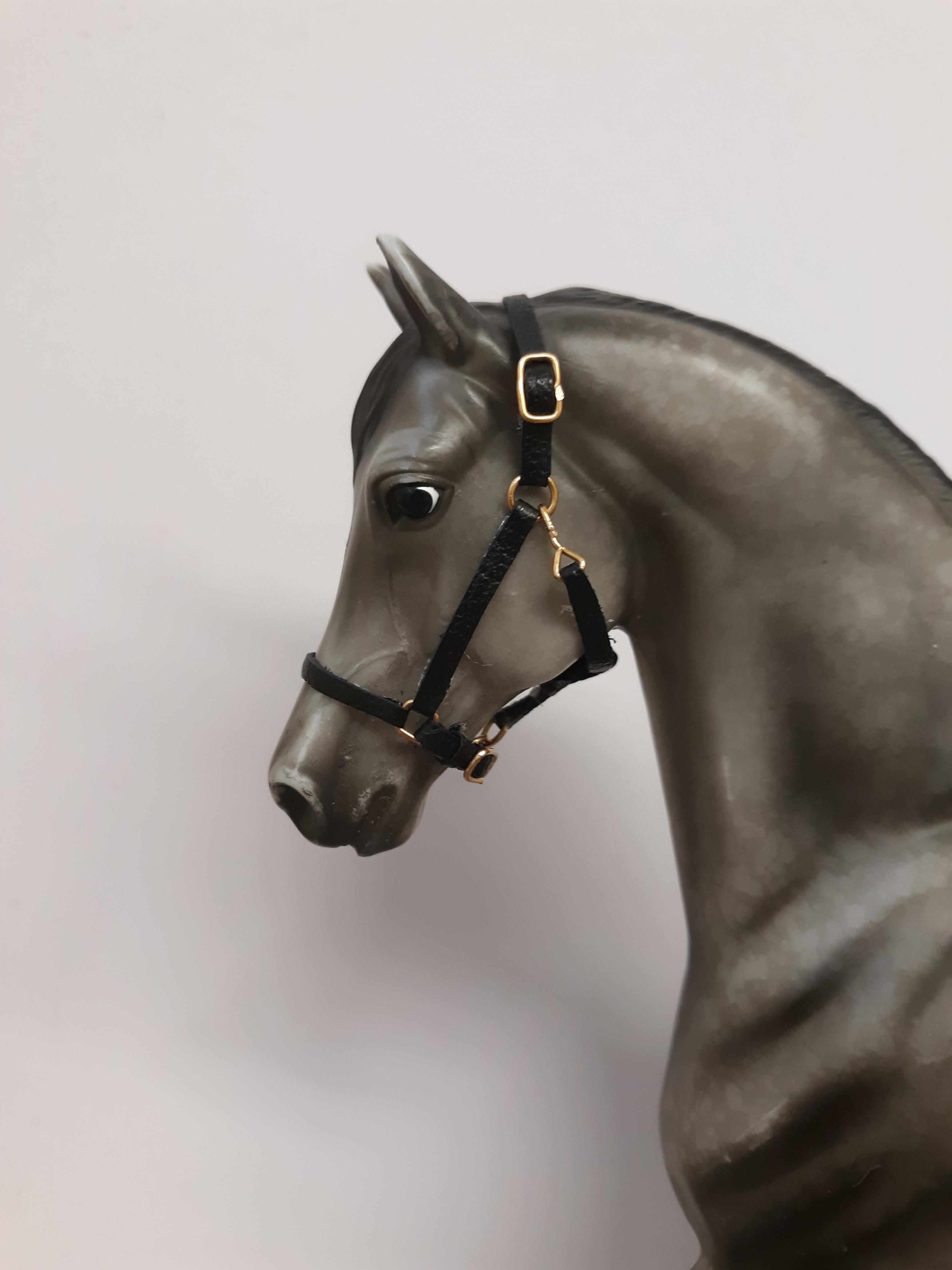 Model Horse Leather Halter