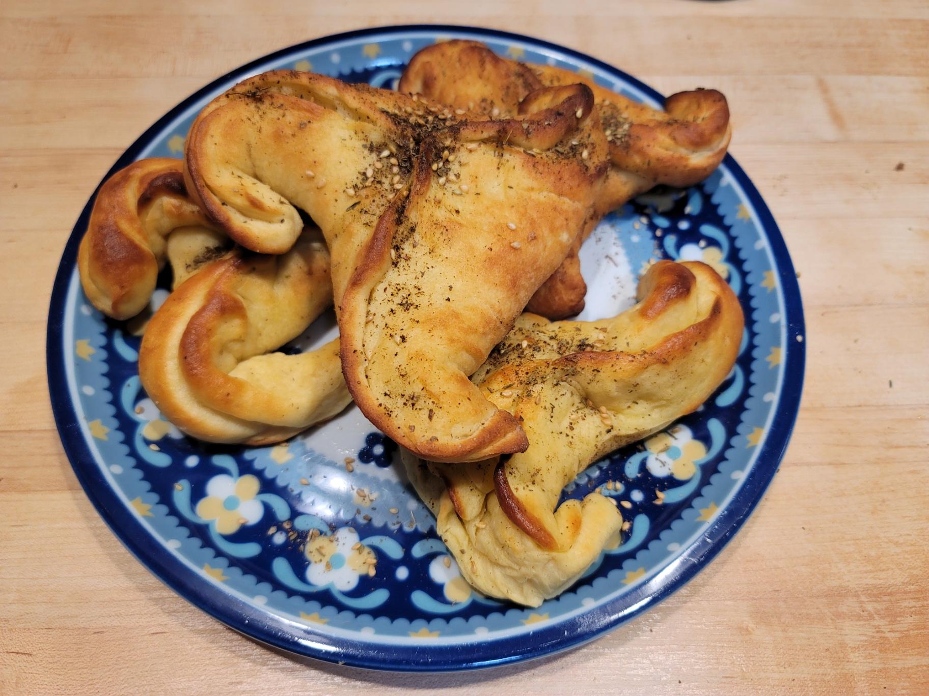 Zatar & Queso Naan Pockets