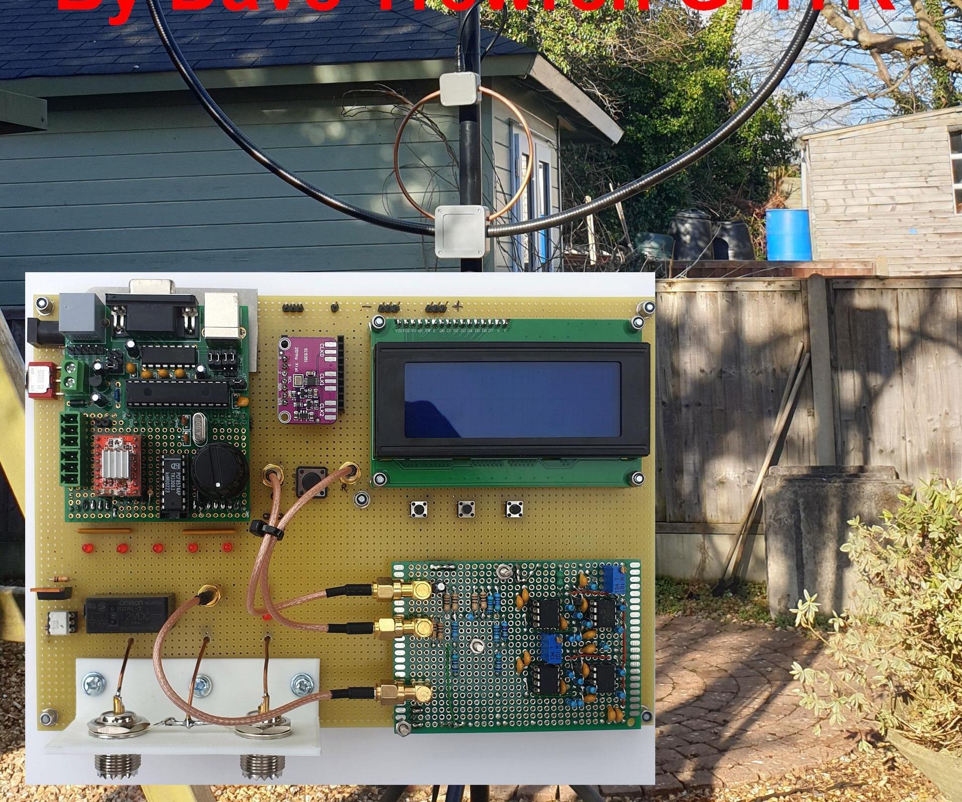 Magnetic Loop Antenna Automated Tuner