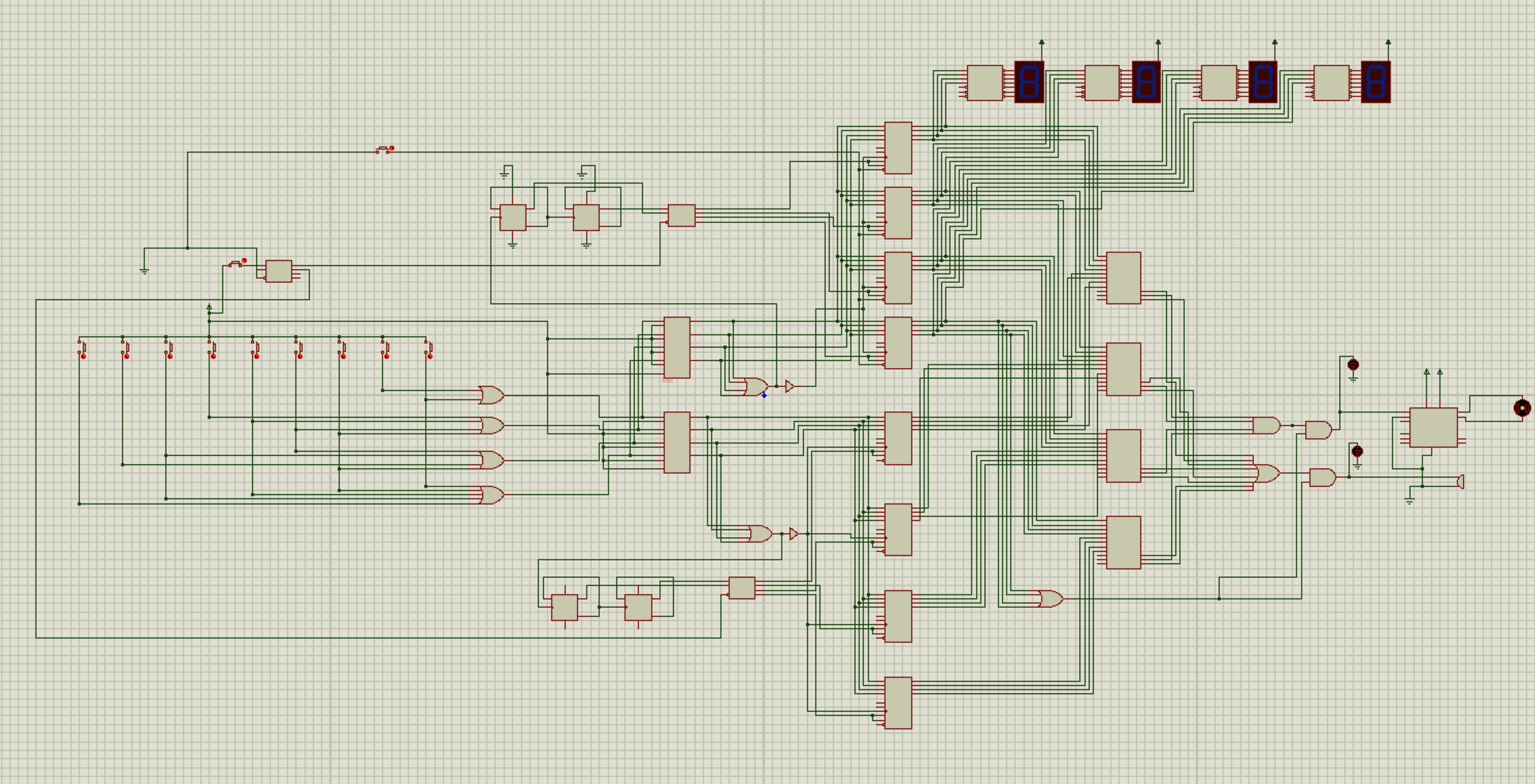 Digital Door-lock System With Keypad