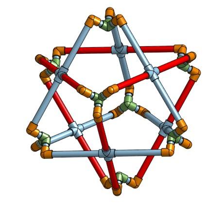 PVC Pipe Star Tetrahedron