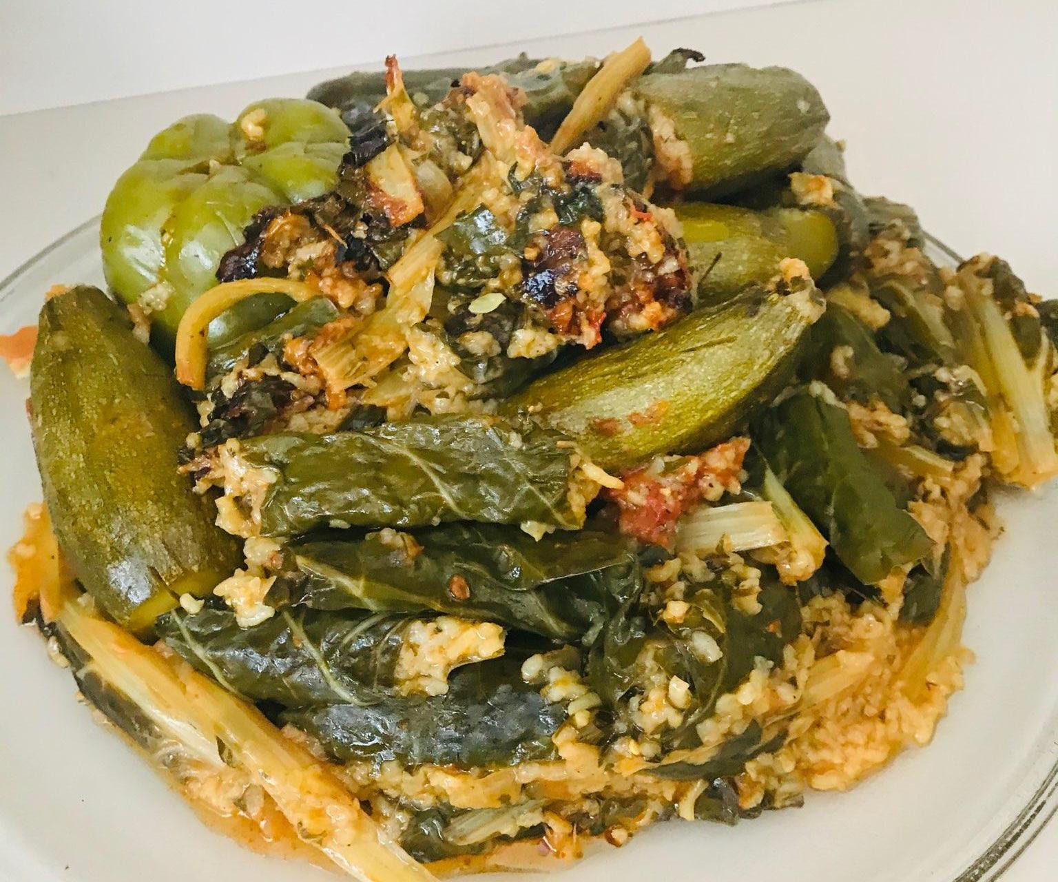 One Pot Veggie Iraqi Dolma