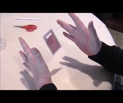 HOW TO MAKE a CARD TRAVEL MAGICALLY