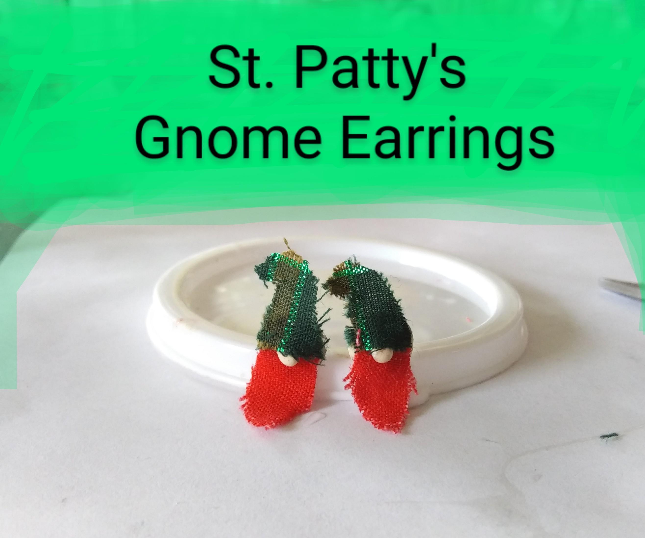 Little Leprechaun Gnome Earrings