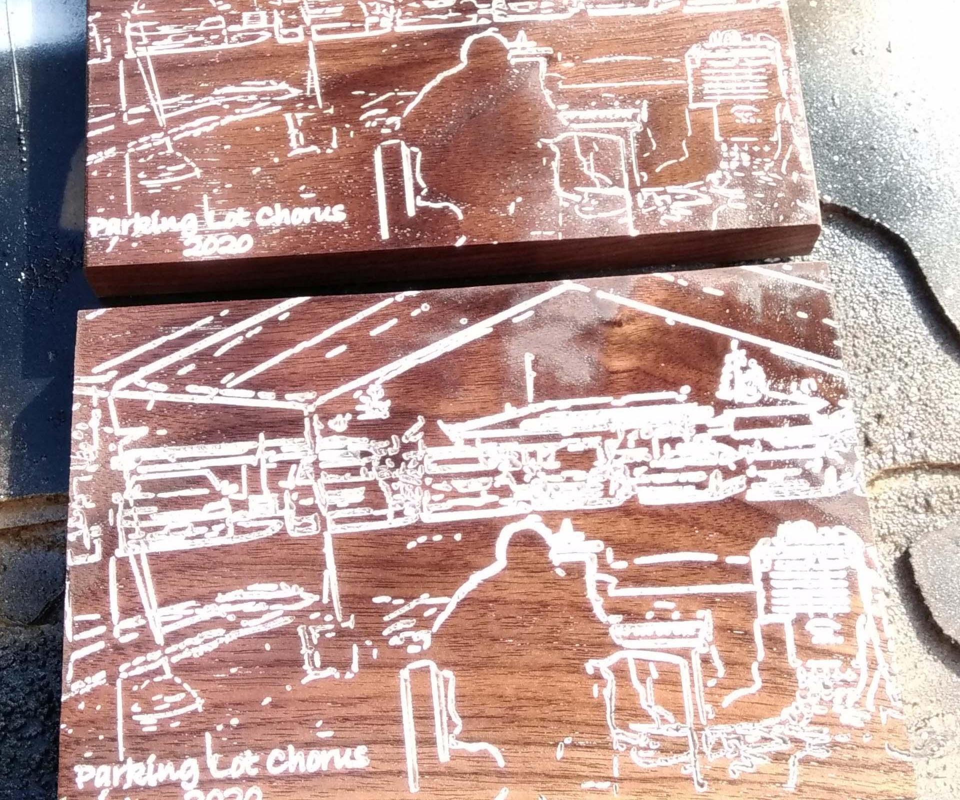 V Carving From Photographs