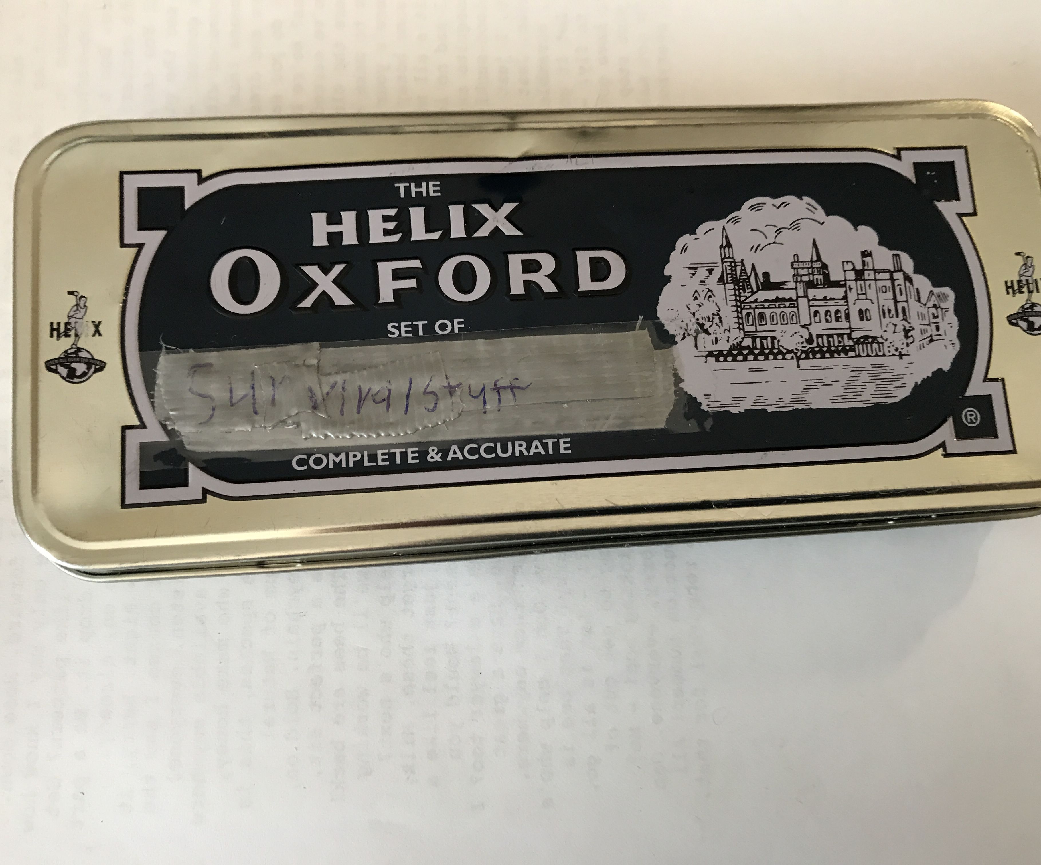 Geometry Set Box Survival Kit