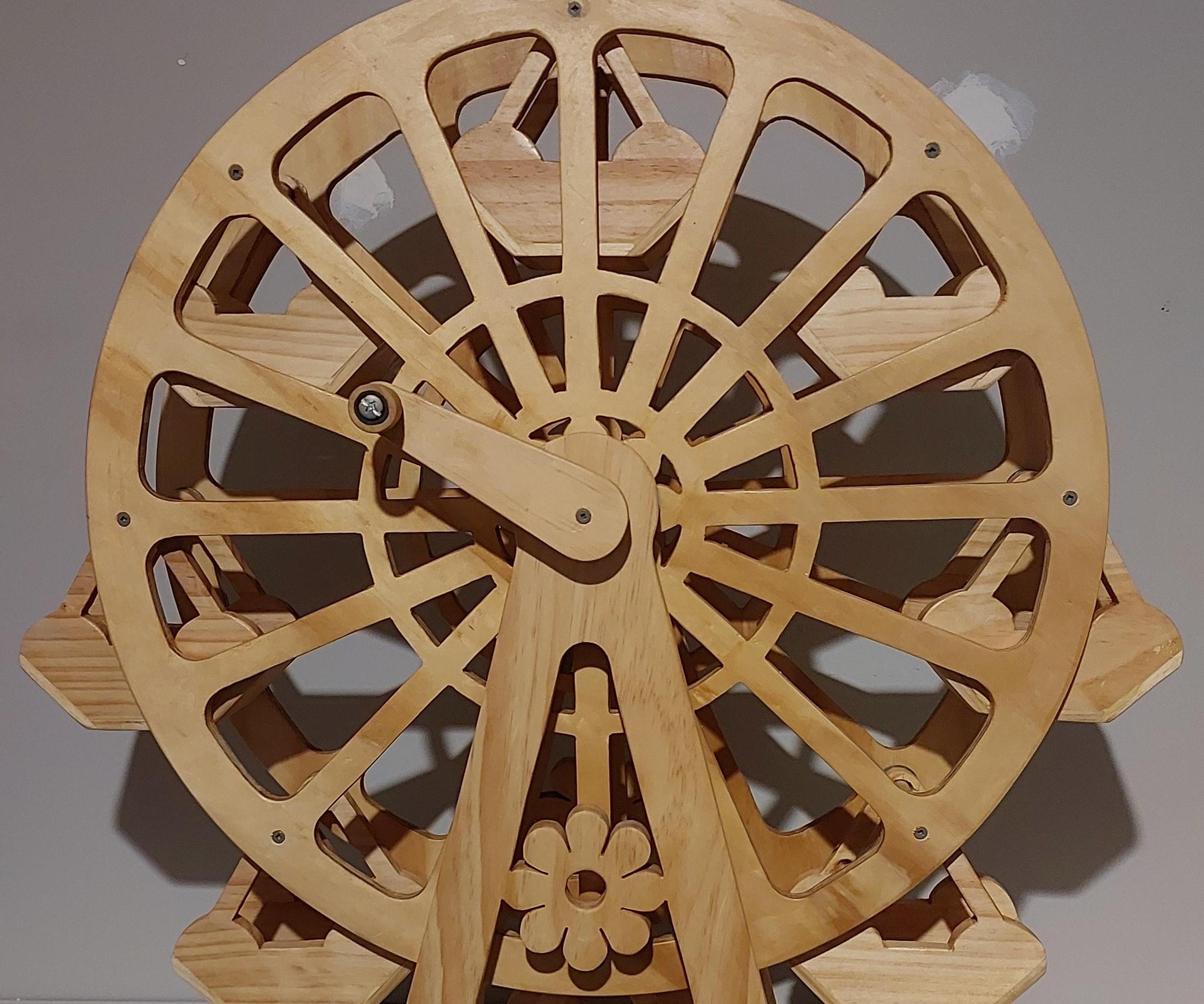Wooden Toy Ferris Wheel 