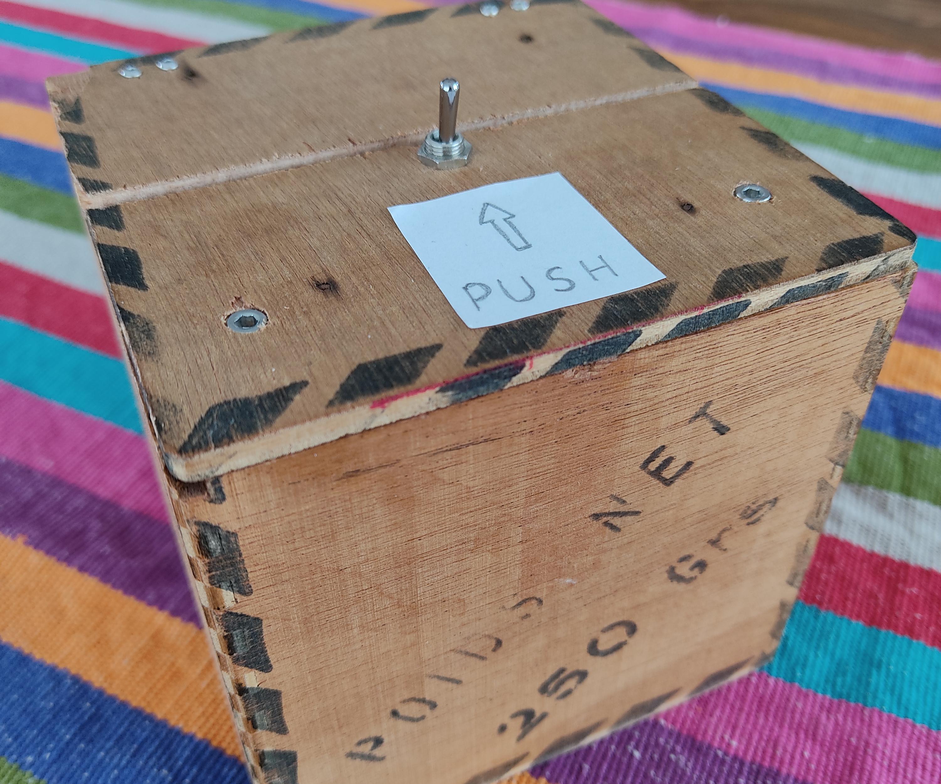 Useless Box With Power Latch