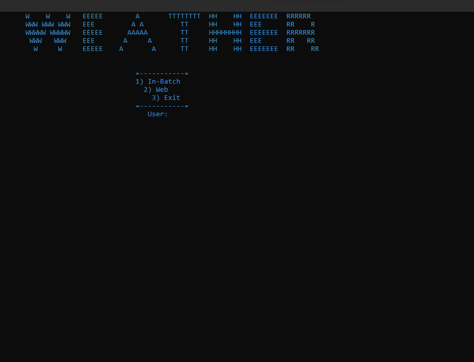 Weather in Batch File