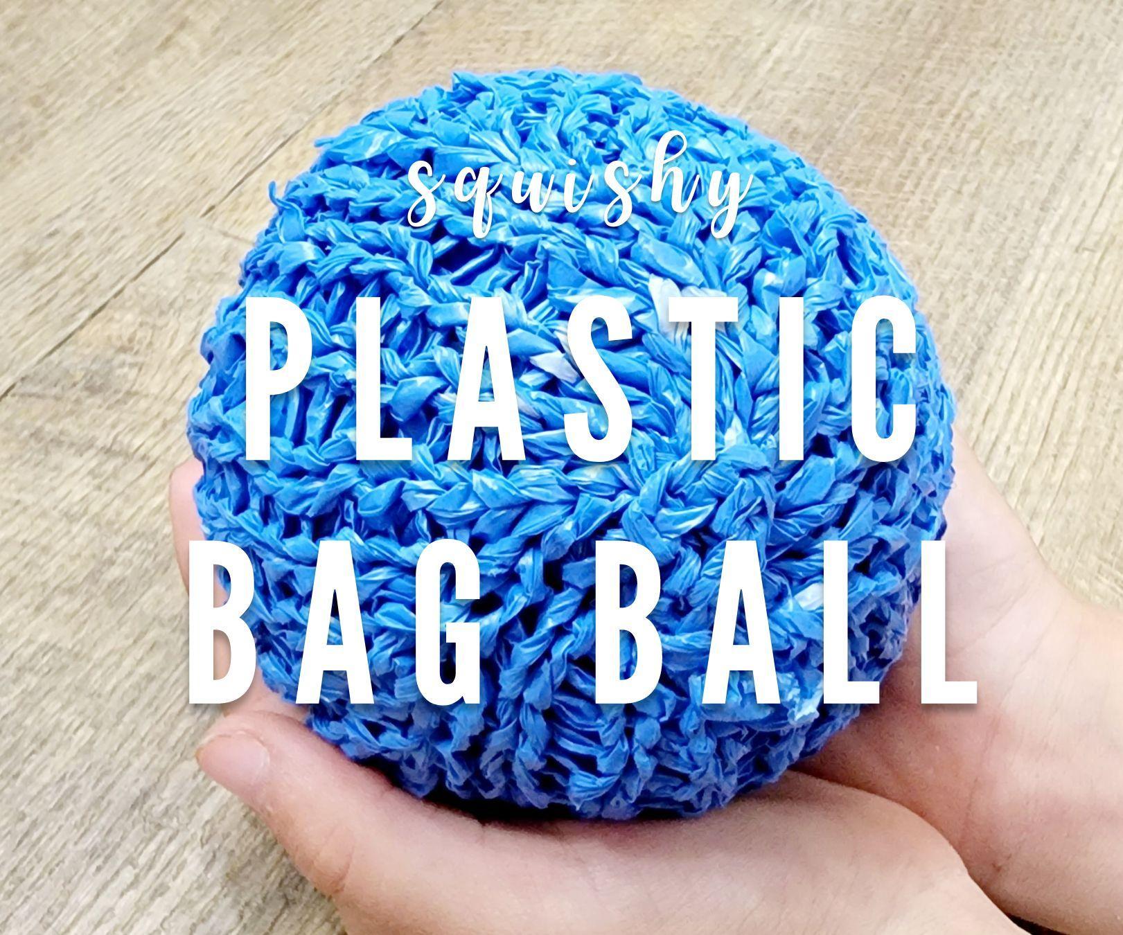 Knit Plastic Bag Ball