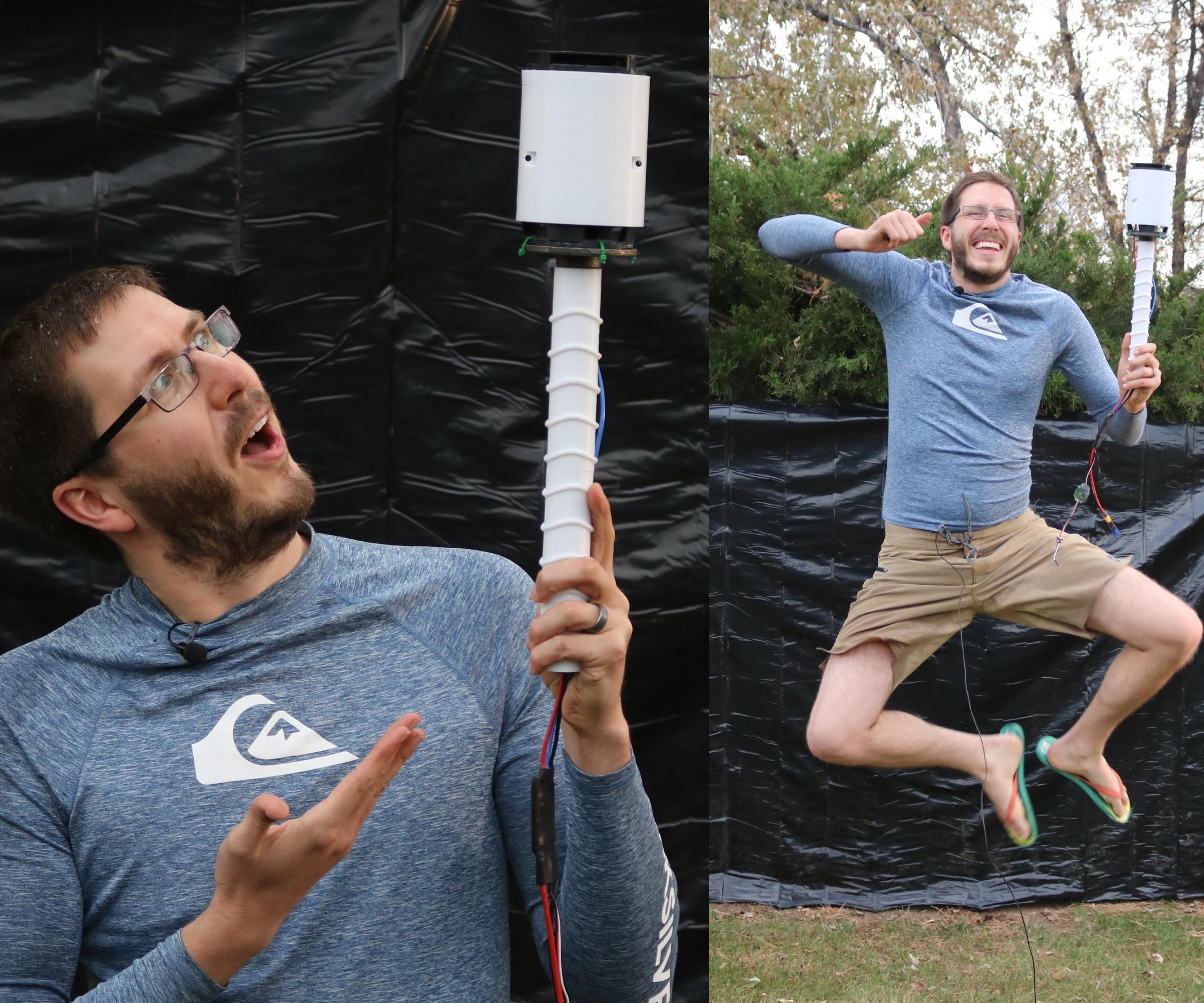 Air Umbrella 2.0 DIY! A Second Wind!