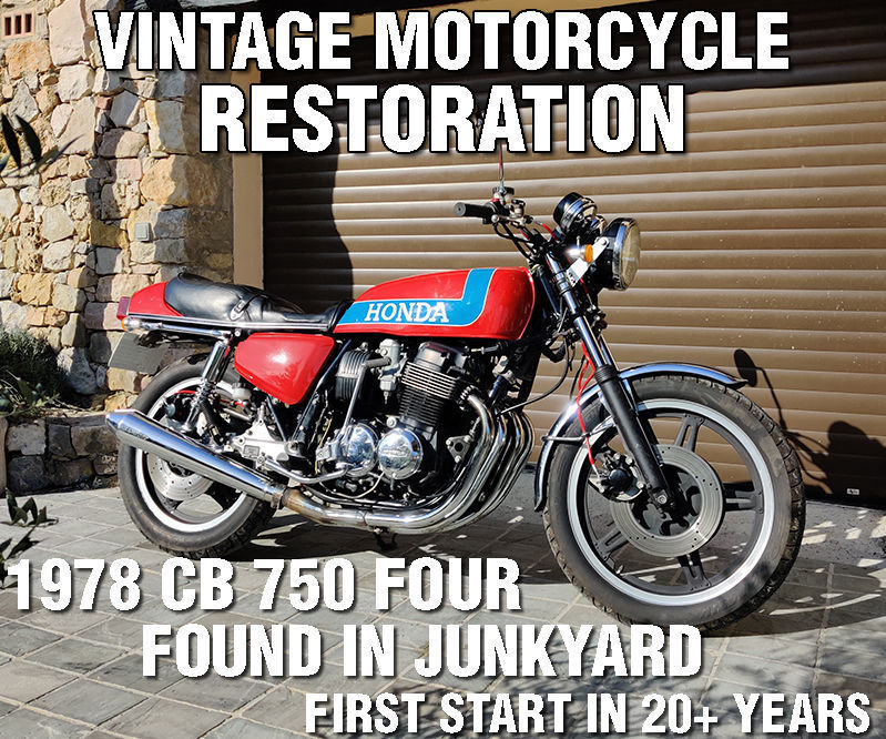 How to Restore an Old Junkyard Motorcycle