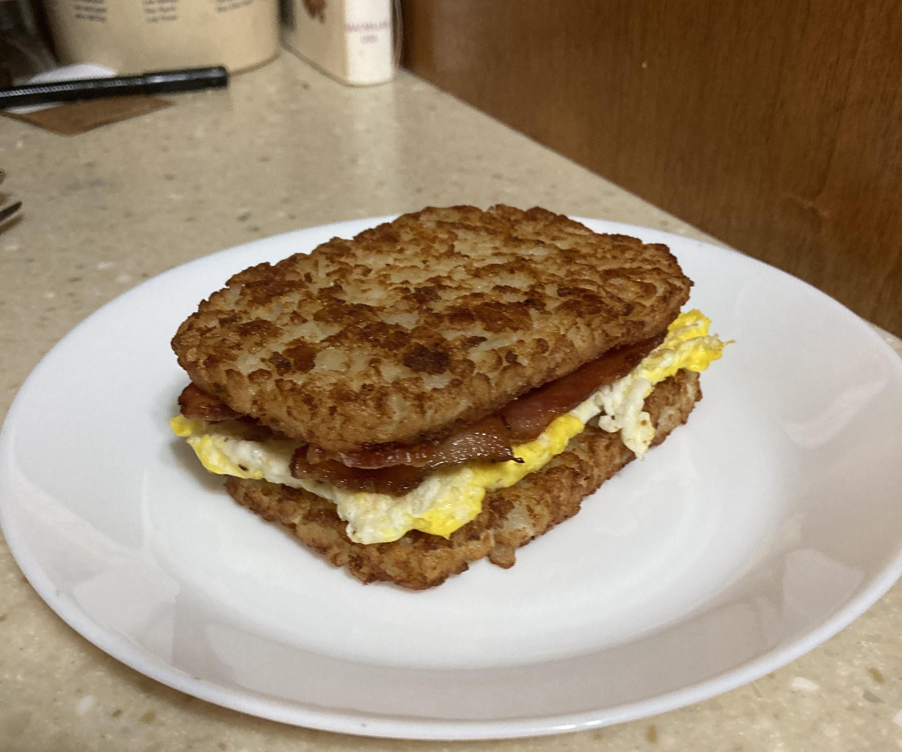 Crispy Breakfast Sandwich