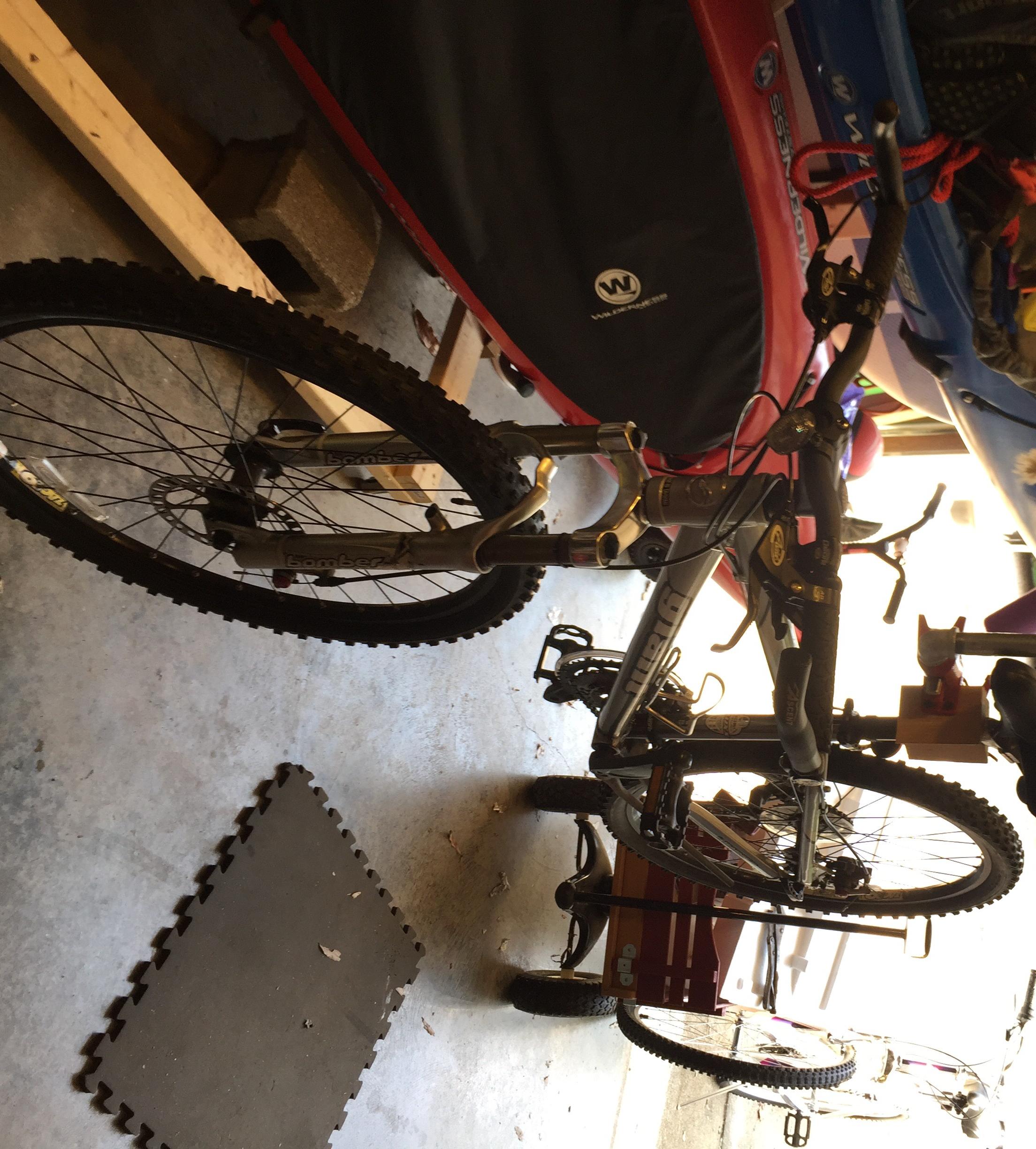Ceiling Mounted Bike Work Stand