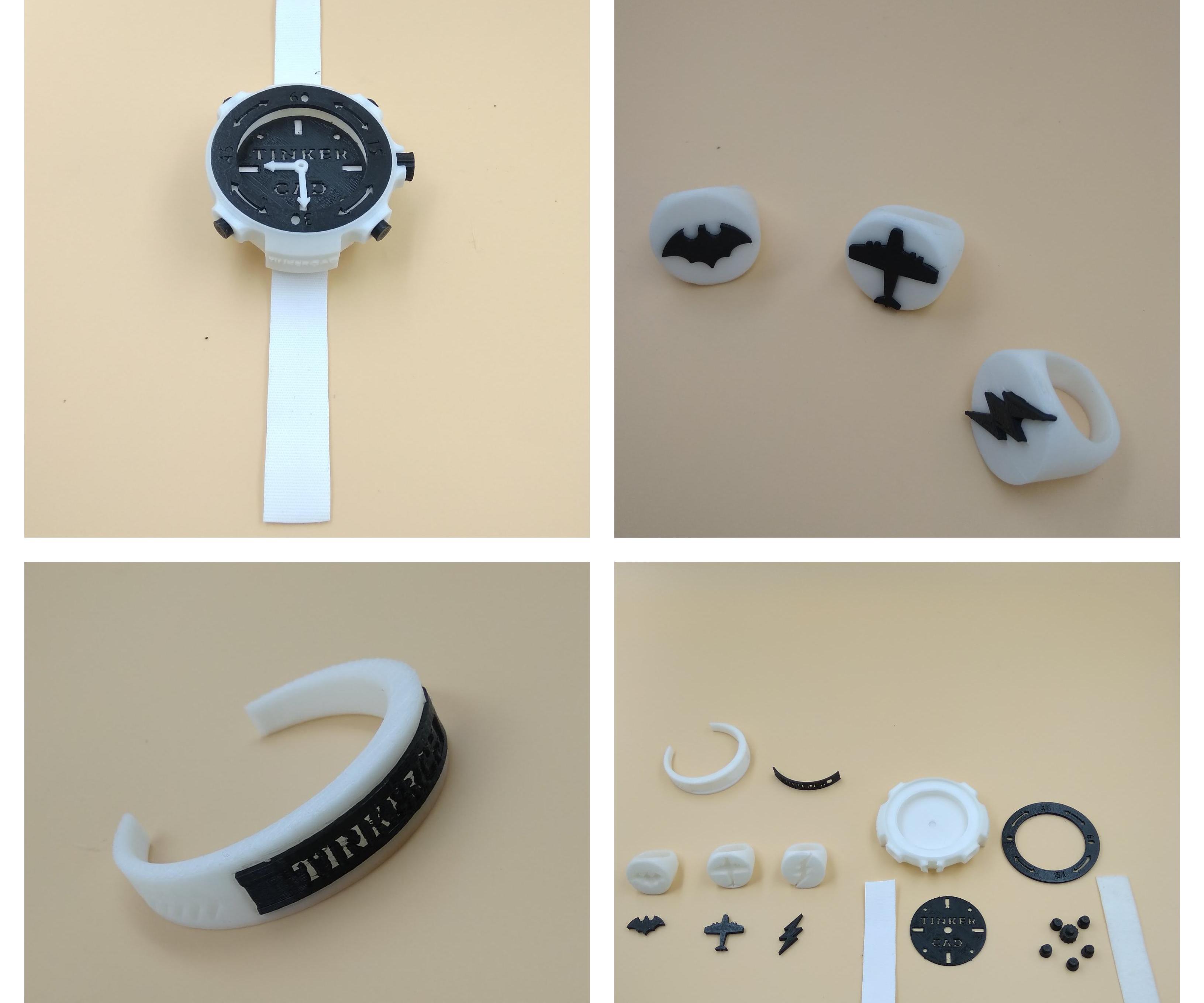 3D DESIGNED AND 3D PRINTED JEWELRY