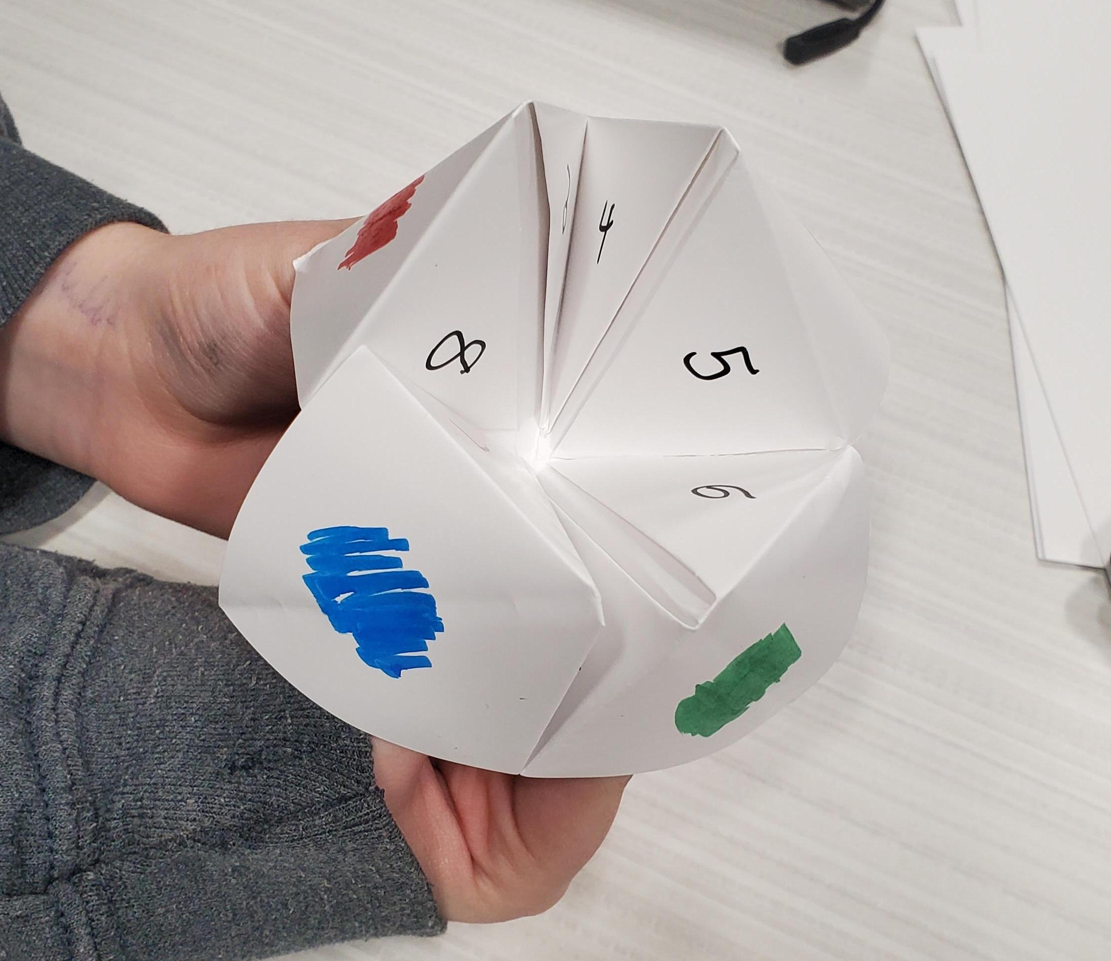 Origami Fortune Teller