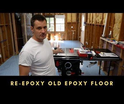 Re-epoxy an Old Epoxy Floor
