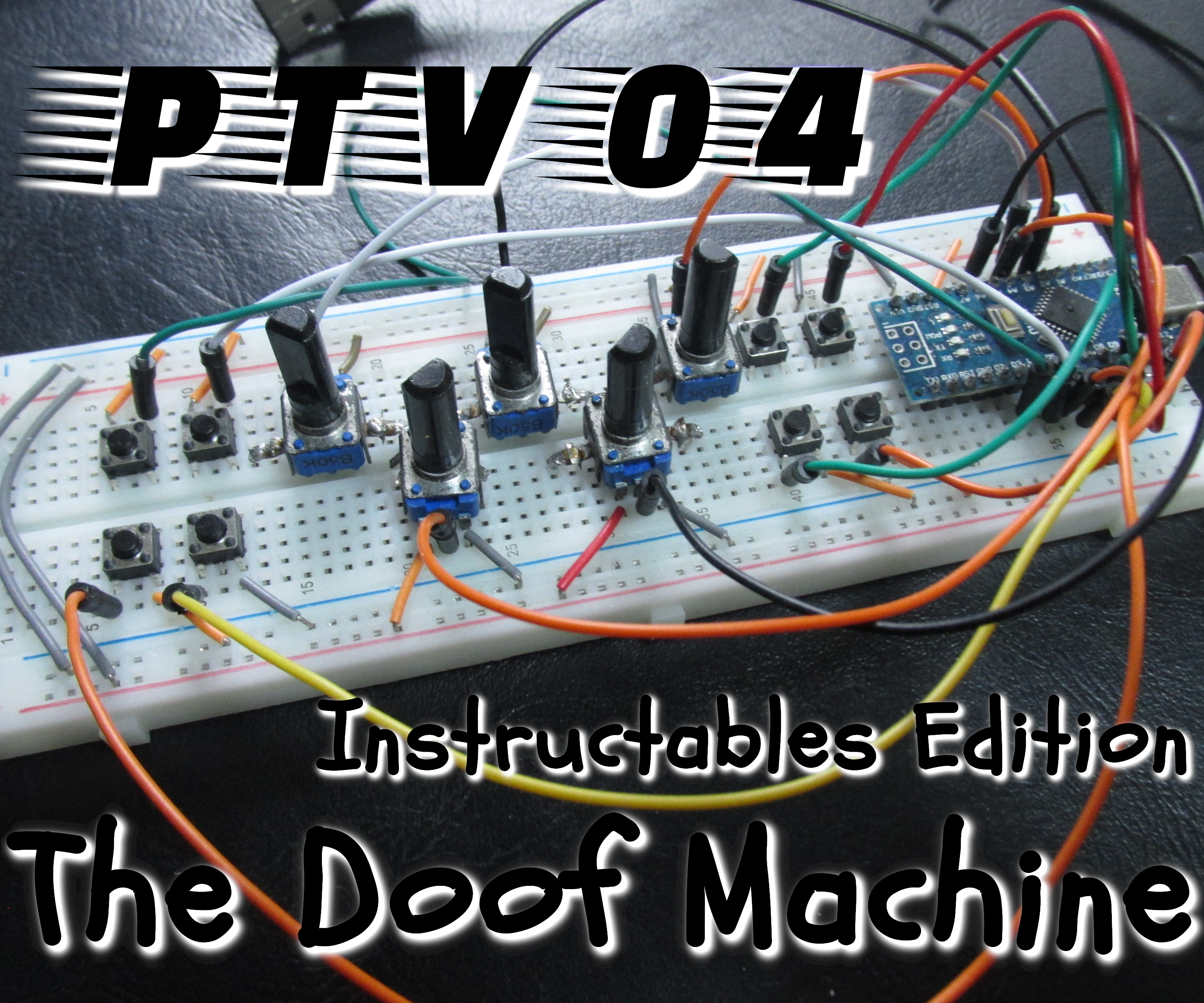 The Doof Machine - Arduino Drum Sequencer - Simple & Customizable