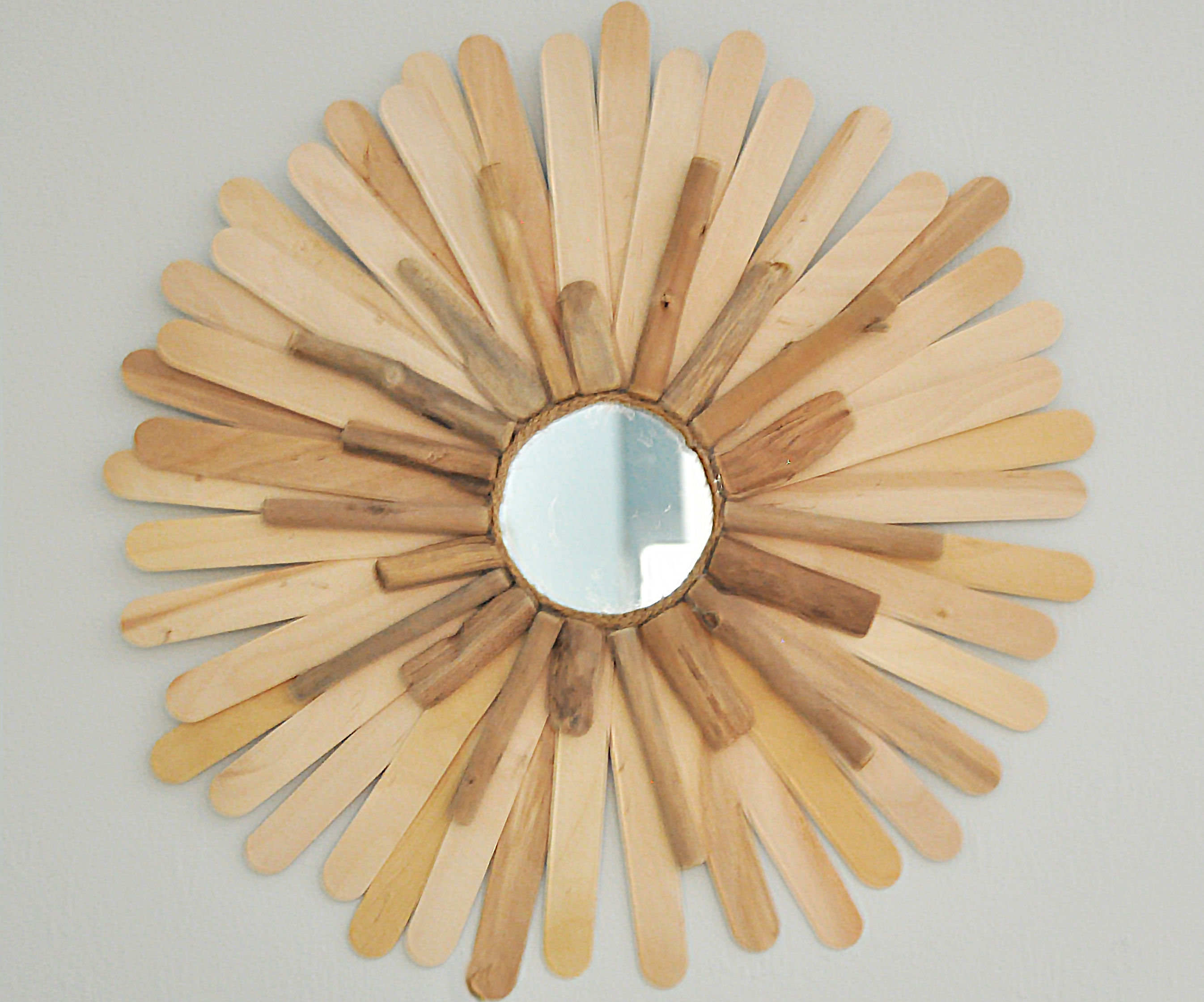 DIY Sunburst Mirror