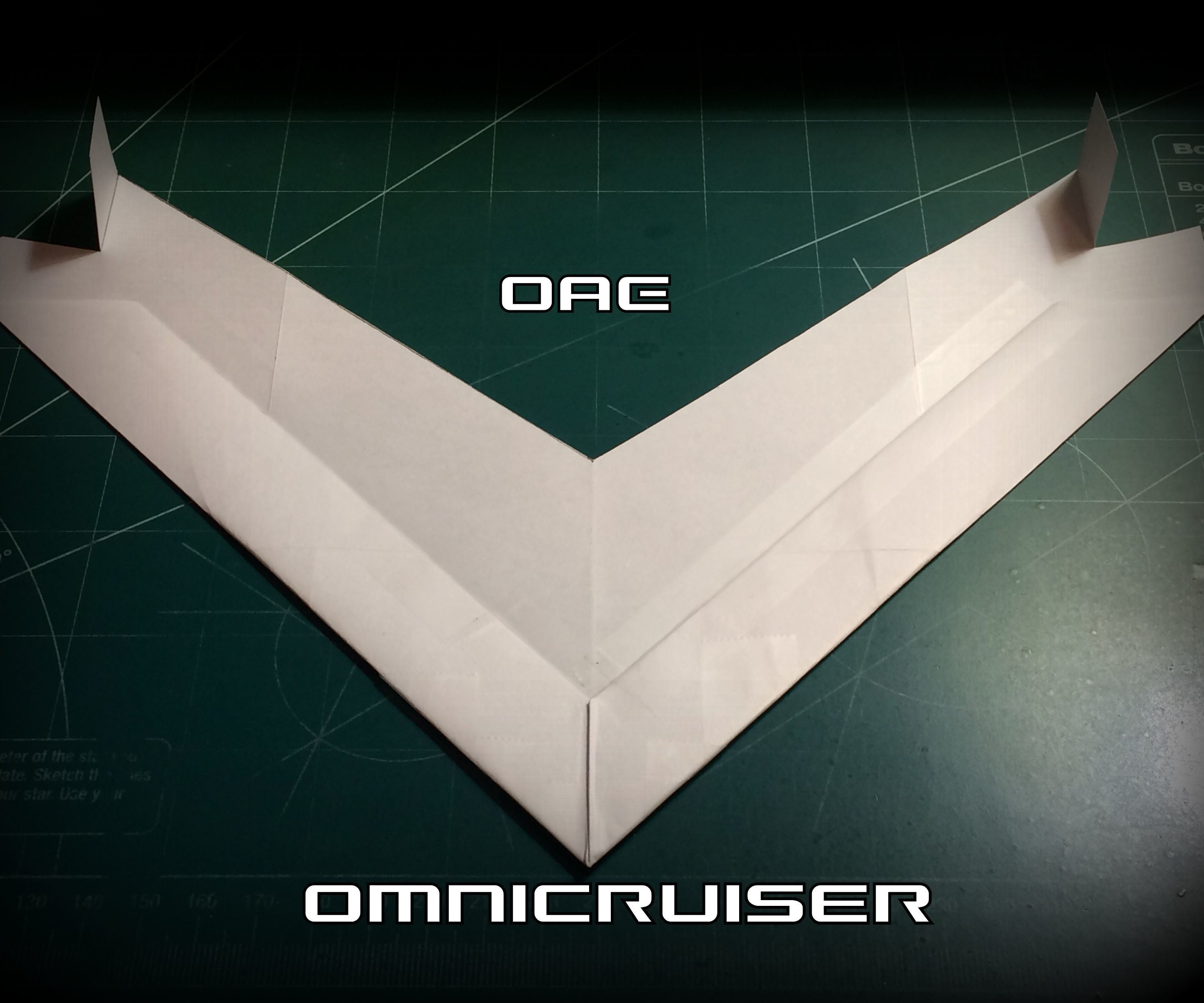 How to Make the OmniCruiser Paper Airplane