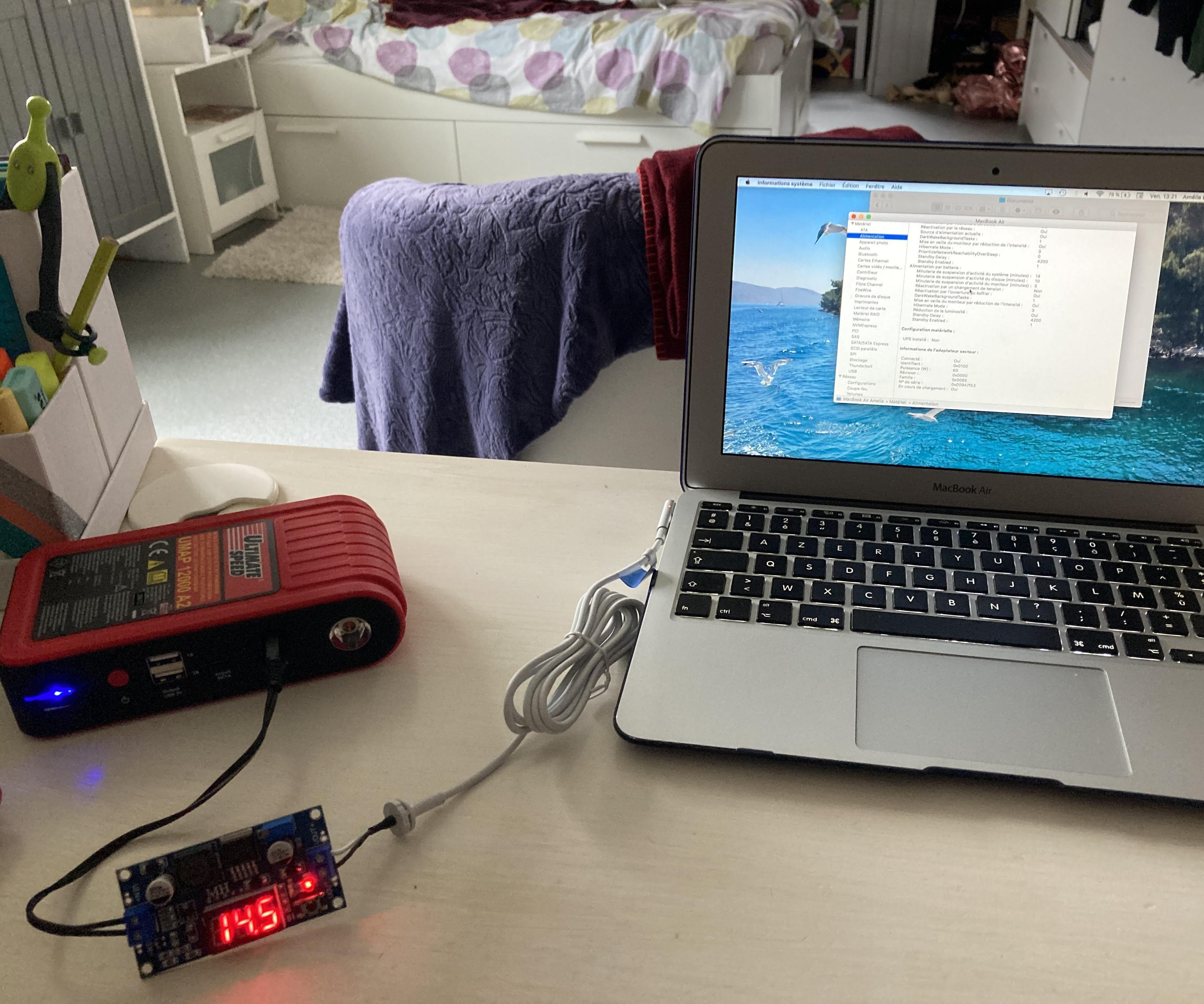 External Battery for Macbook Air 2011