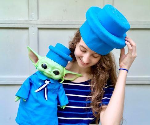 Cloth LEGO Brick Hat + Sewing Pattern.