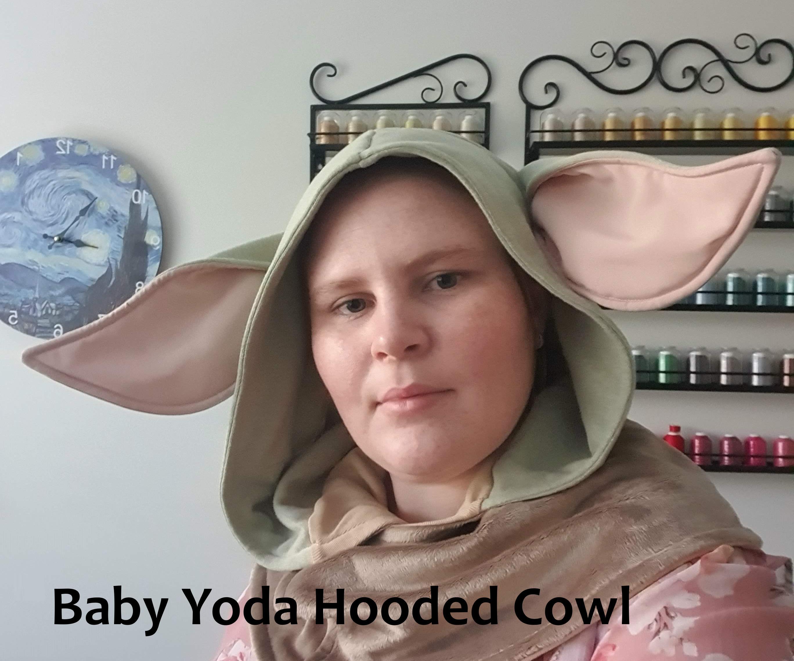 Baby Yoda Grogu Hooded Cowl