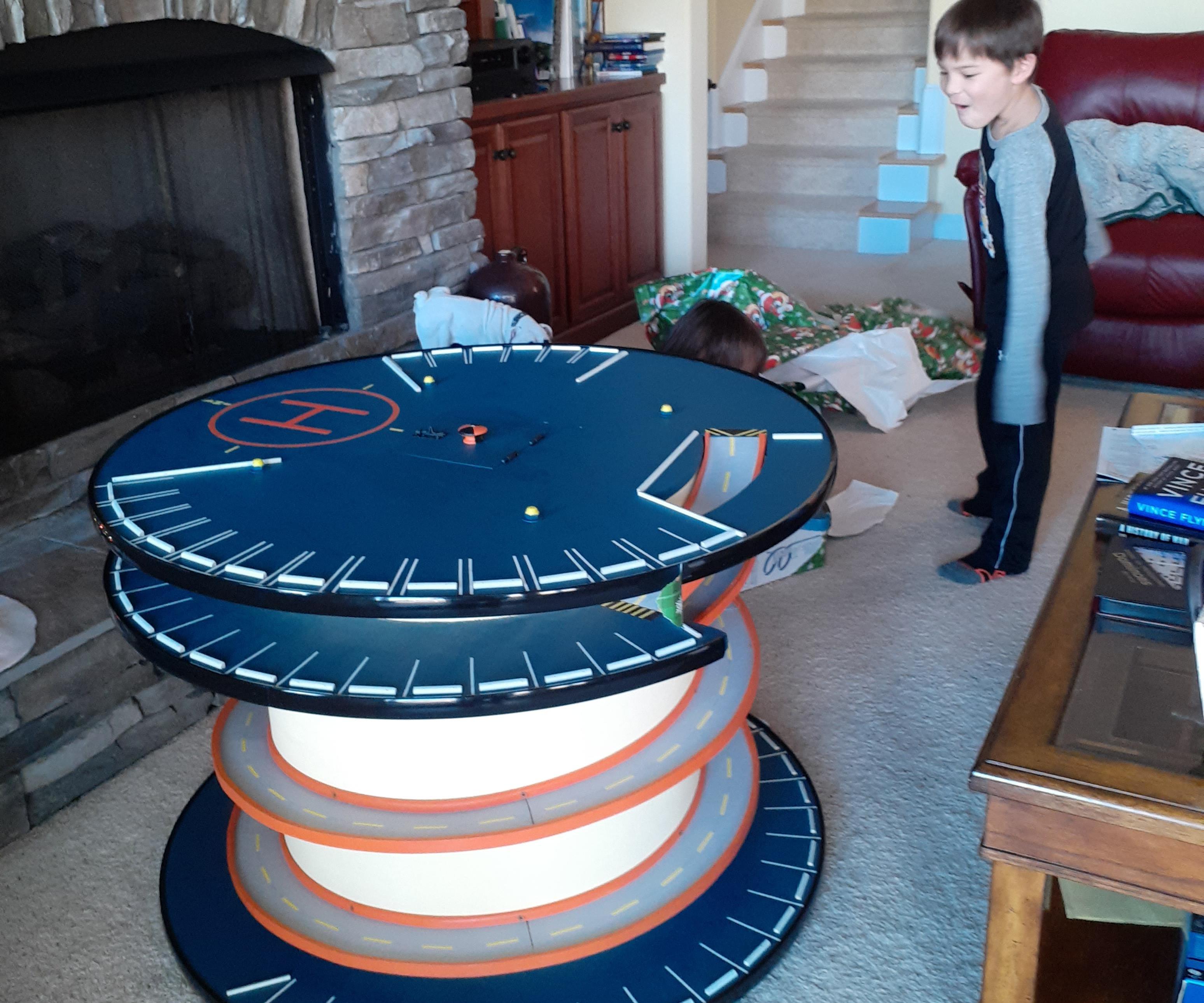 Parking Garage for  Matchbox and Hotwheels Cars