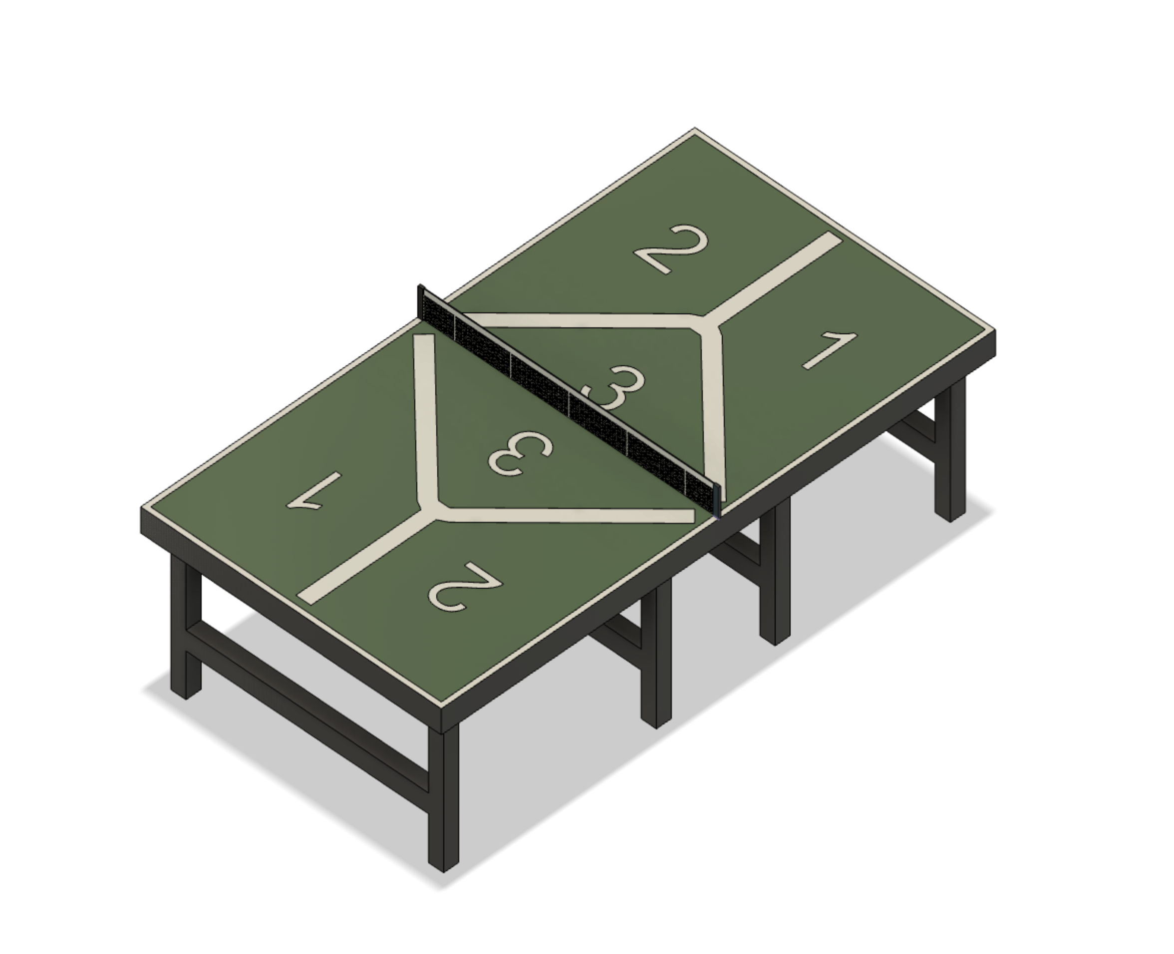 A Table Tennis Table With A Twist!