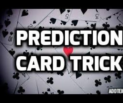Mind Blowing Prediction Card Trick Revealed