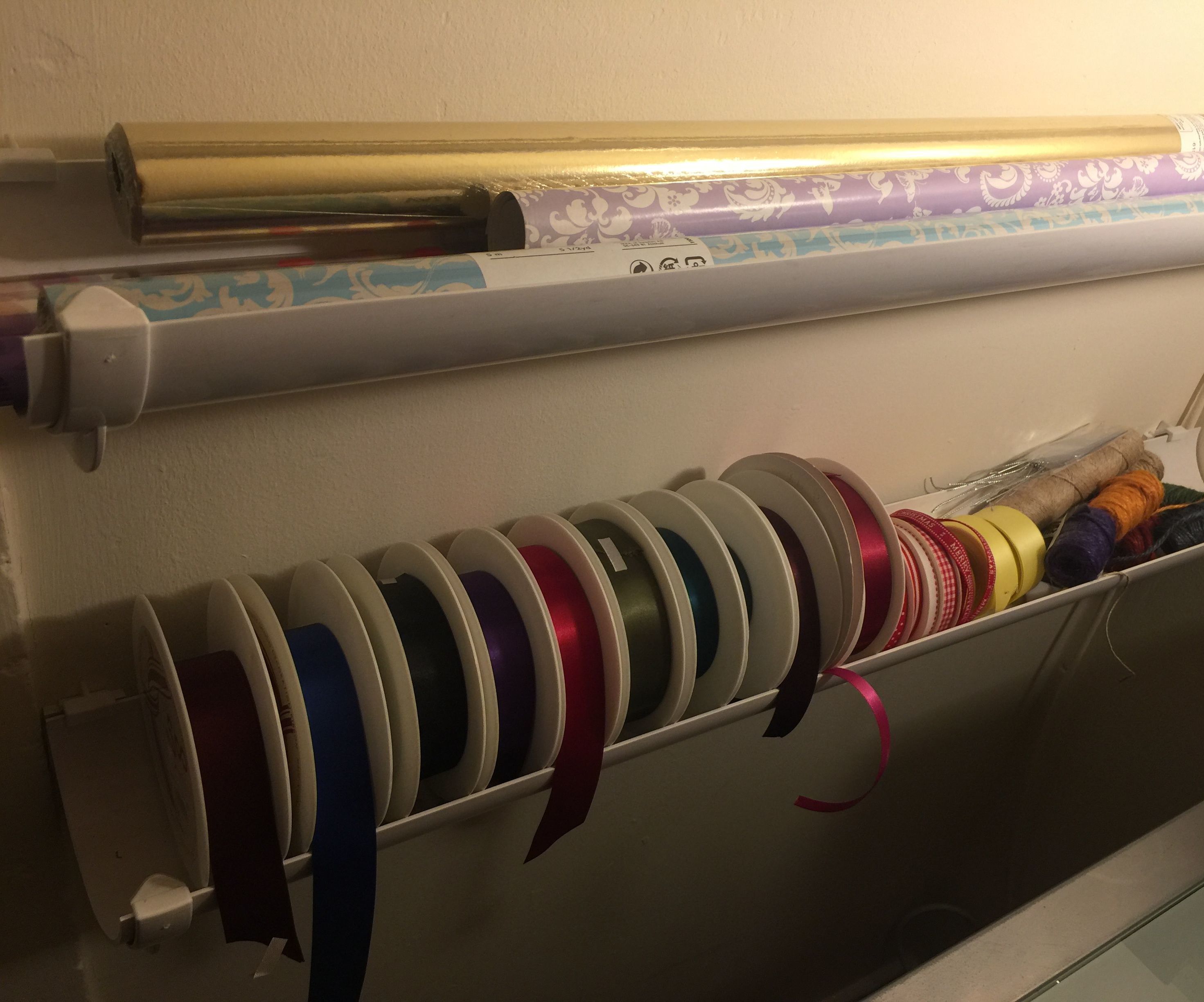 Wrapping Paper Storage