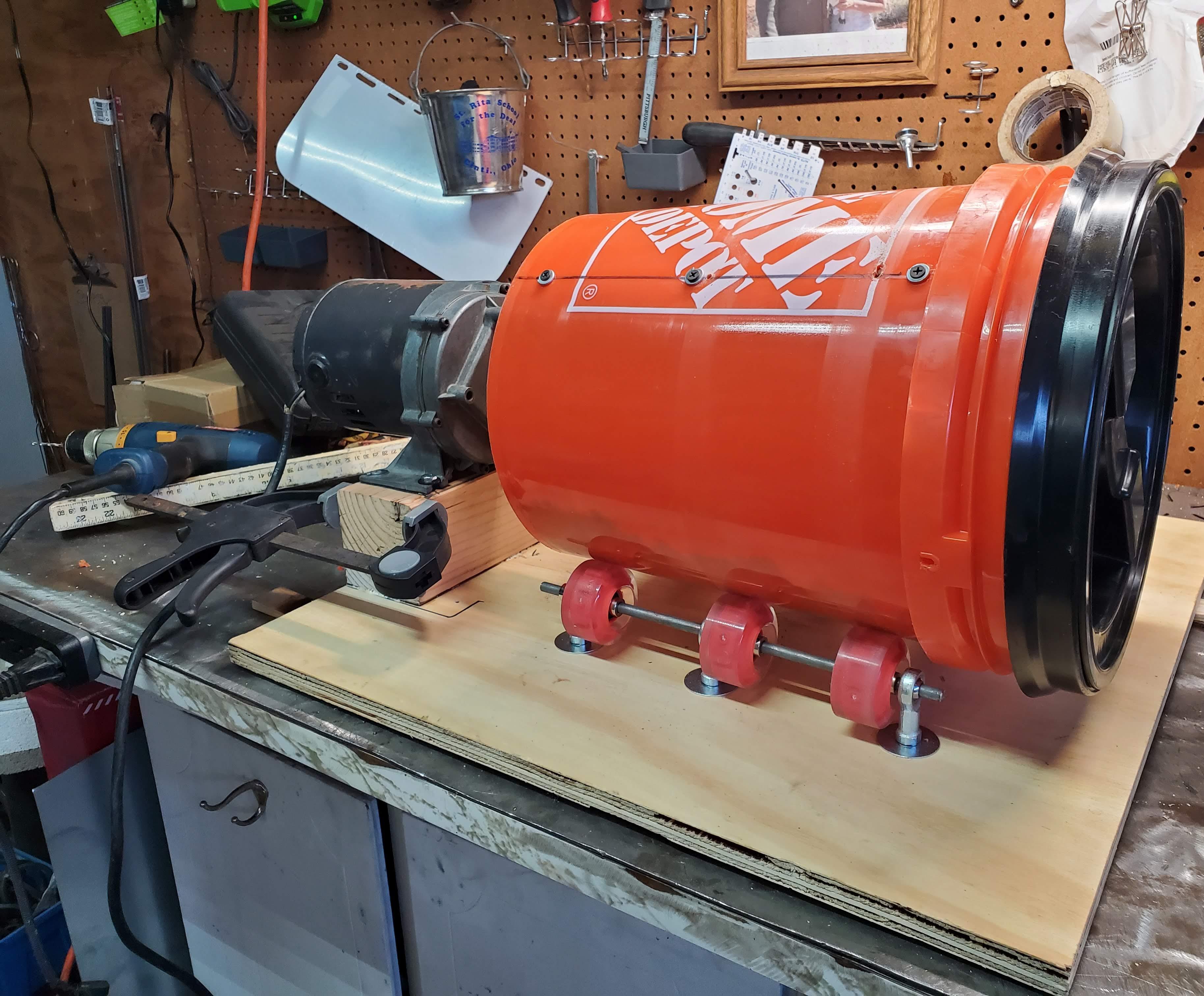 Metal Parts Tumbler Polisher/Rust Remover/Deburring