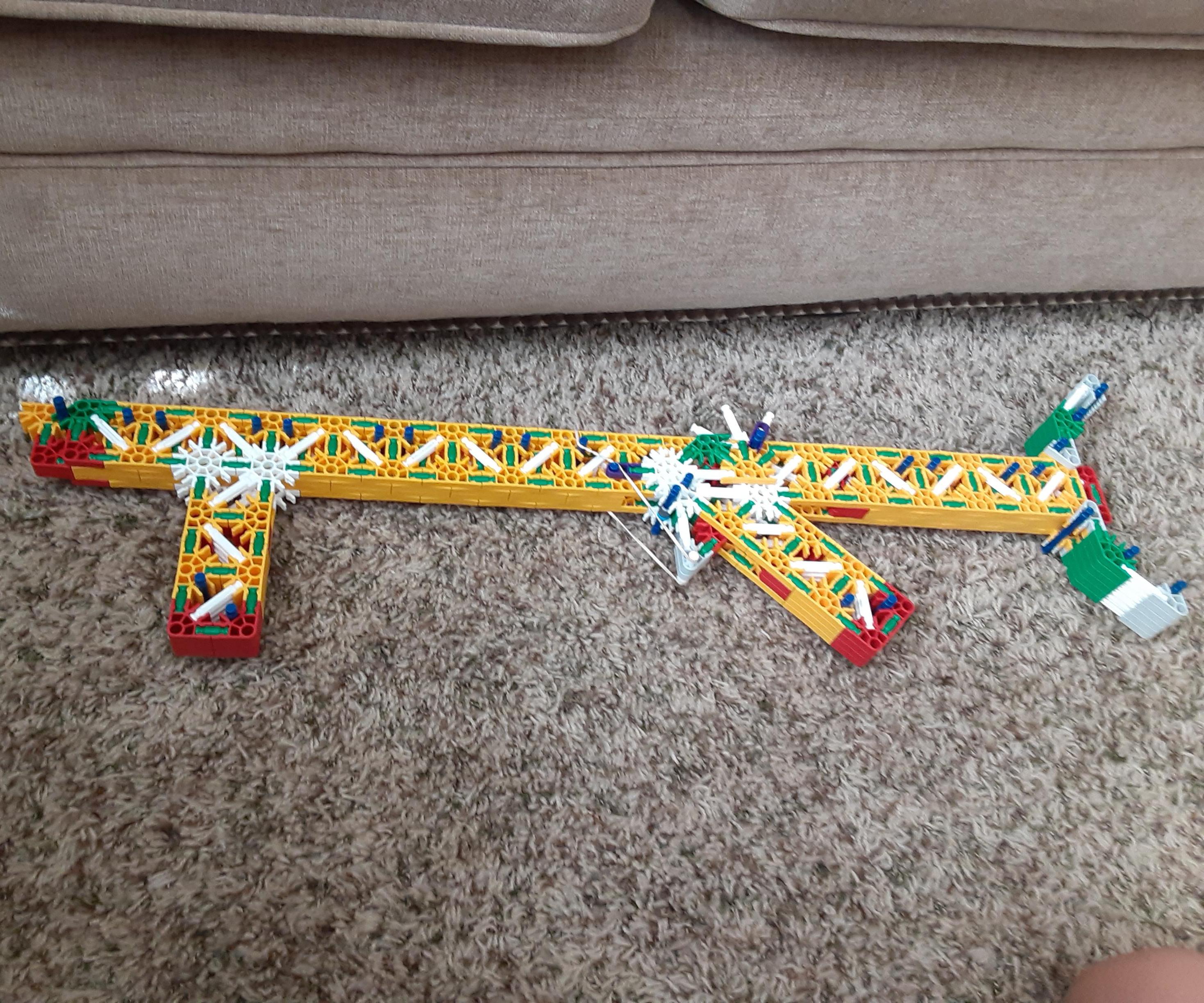 Customizable K'NEX Gun