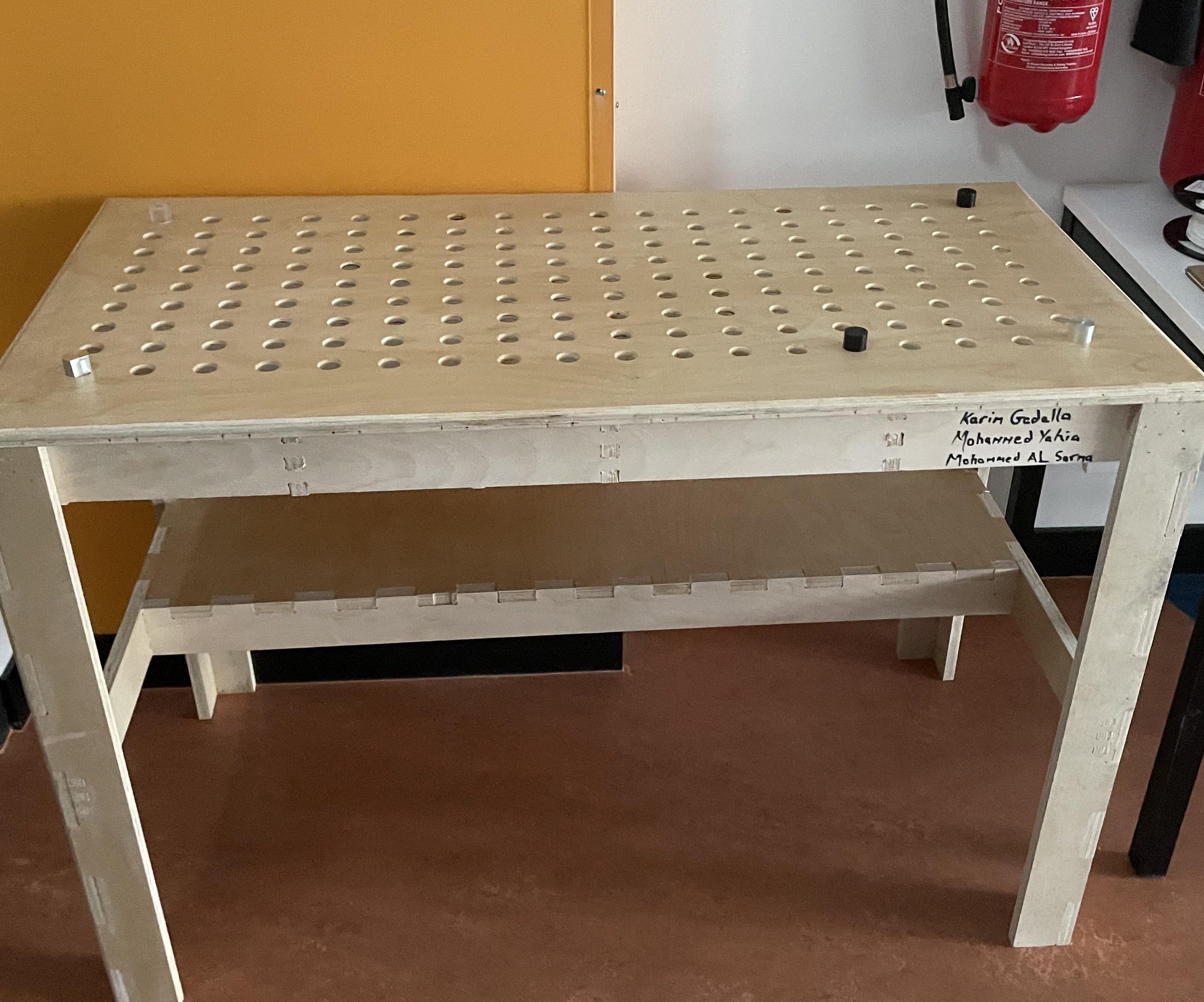 Plywood Assembly Table