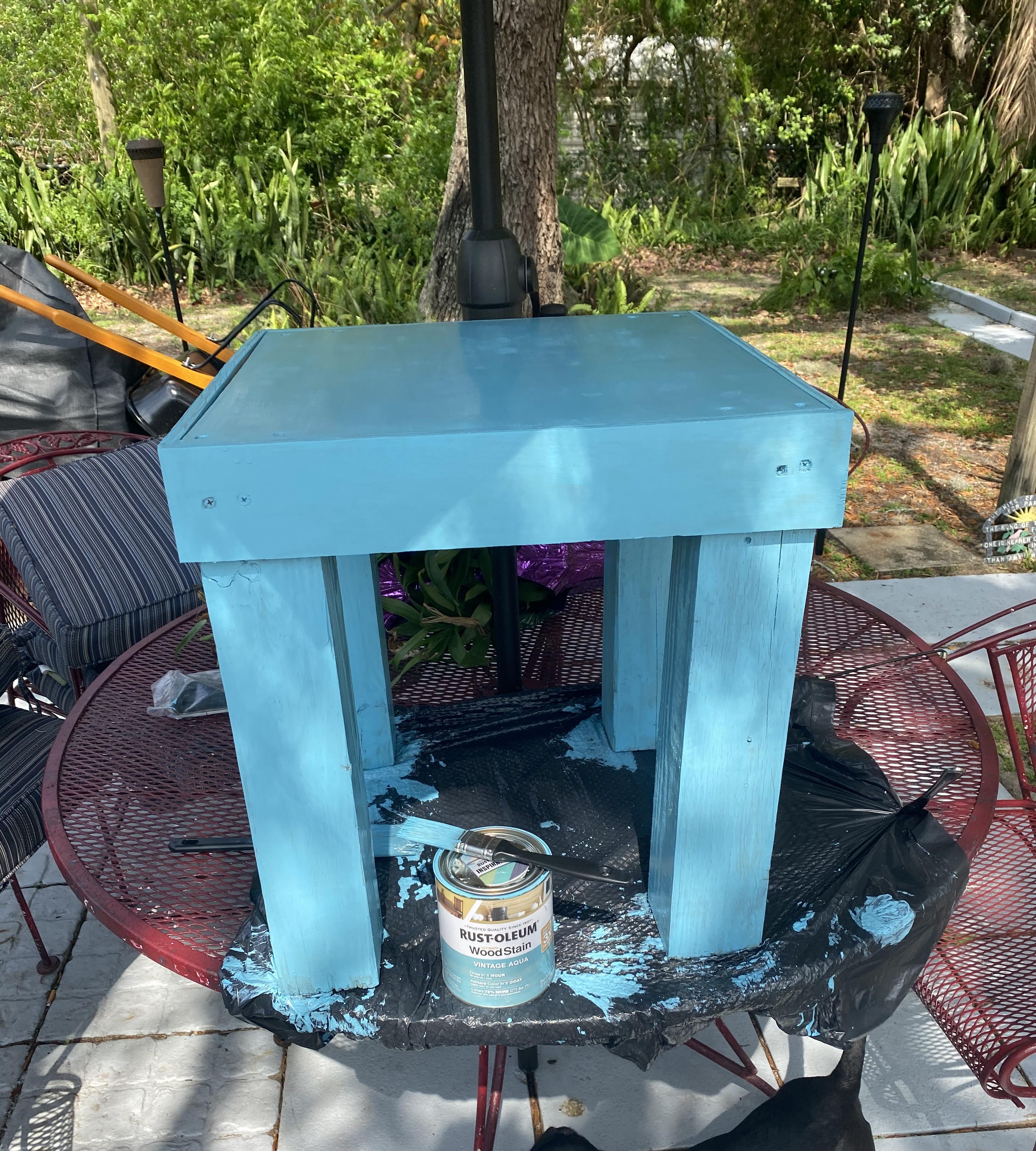 Small Outside Table for Drinks