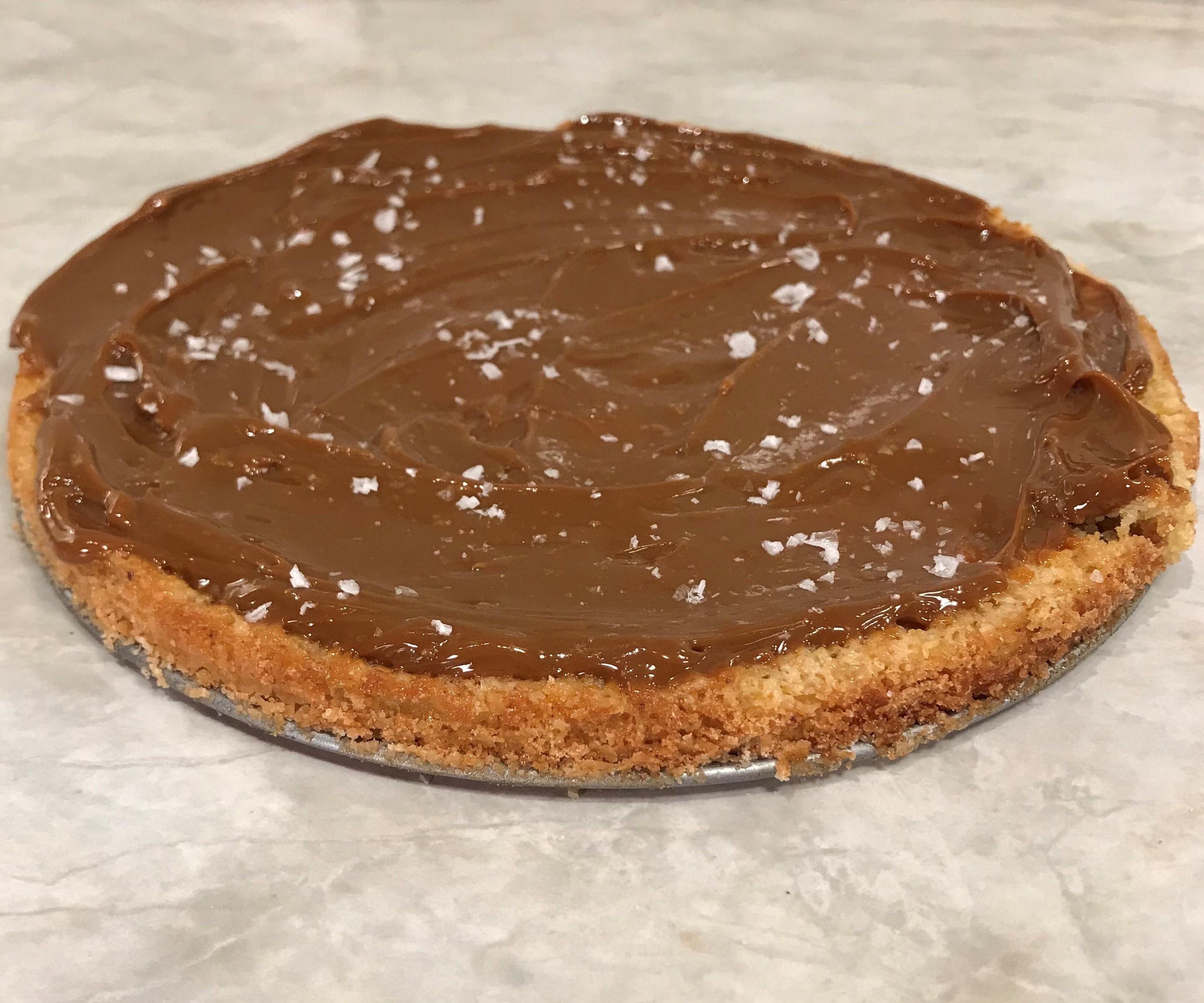 Brown Butter Cake With Salted Caramel Cover