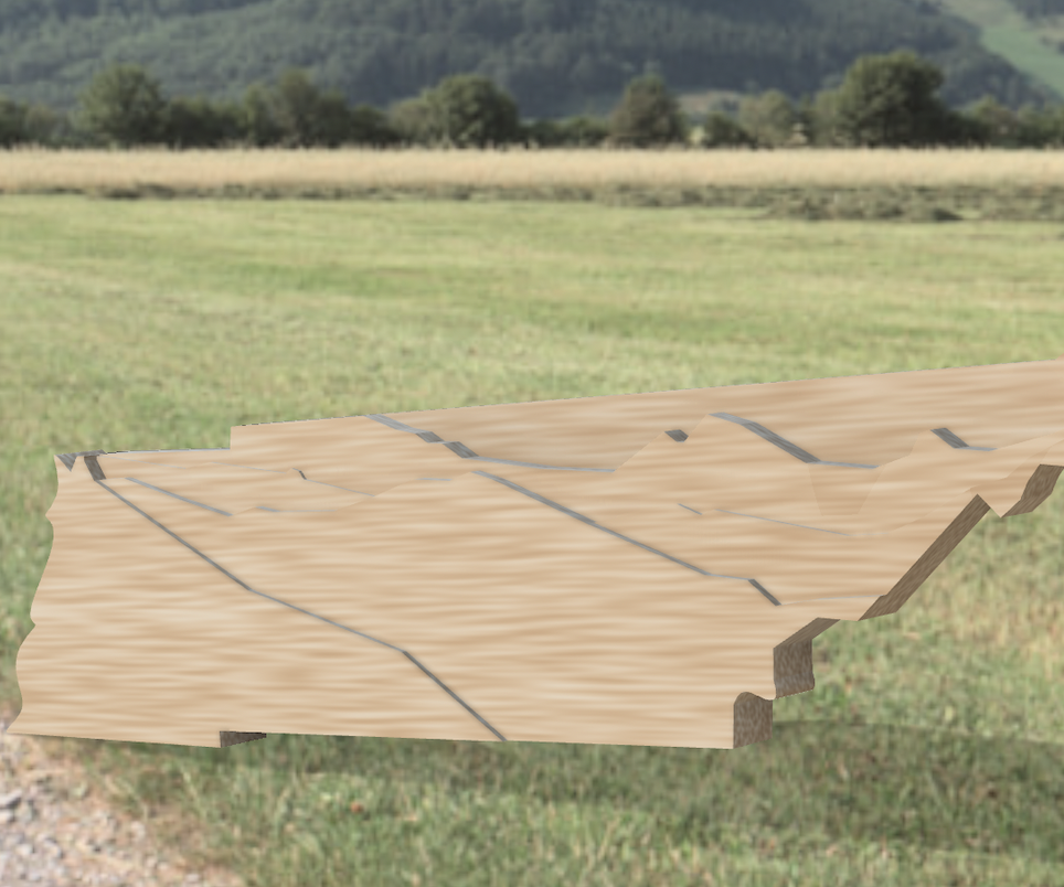 CNC a Tennessee With Mountains