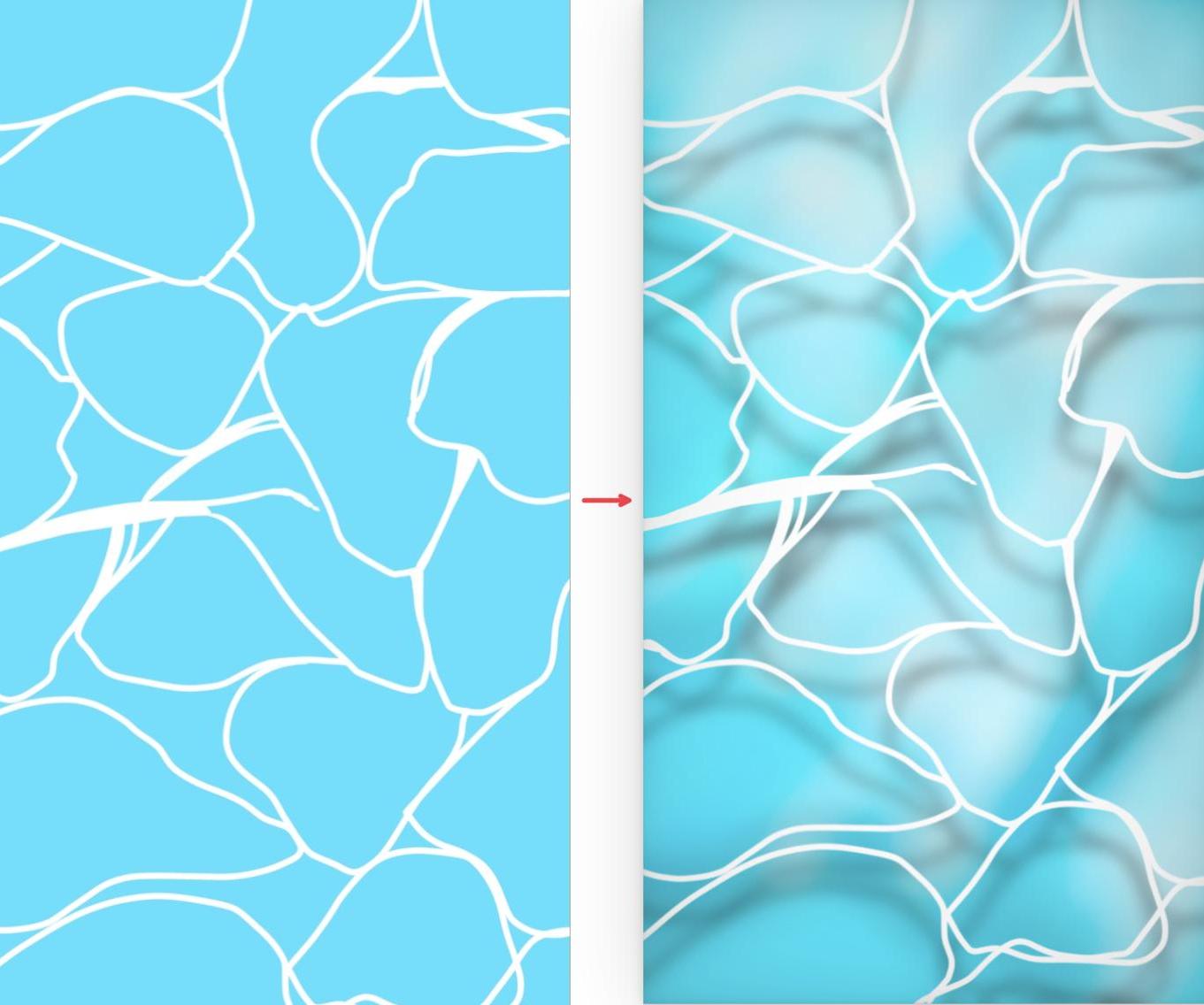 How to Easily Draw Semi-Realistic Water With Digital Art!